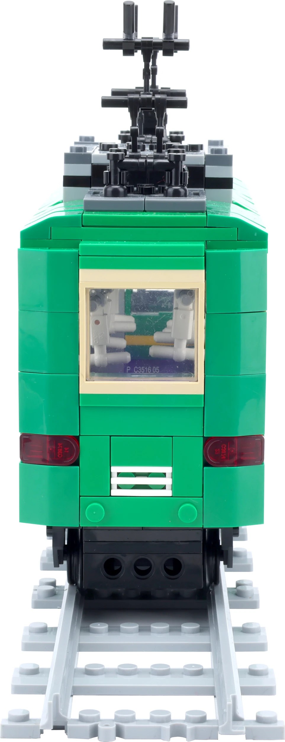 8 539 Piece Mini Blocks Vehicle Series: Tram, 8 of 10