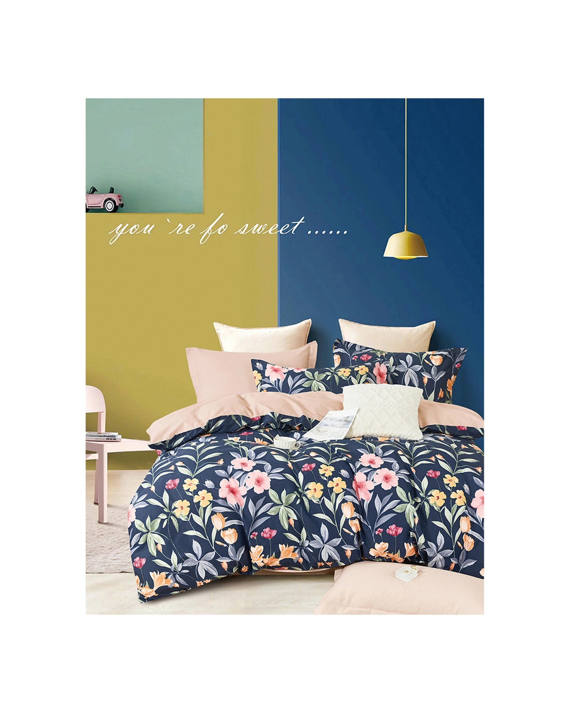 1 ARDOR Queen Size Ariana Cotton Quilt Cover Bedding Set Pillowcases Included
 - Queen Bed, 1 of 3