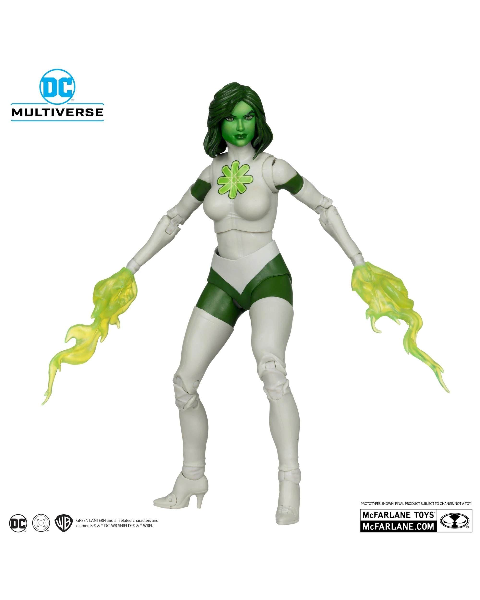 3 DC Multiverse Green Lantern Corps Jade Red Platinum Edition 7 inch Action Figure, 3 of 9