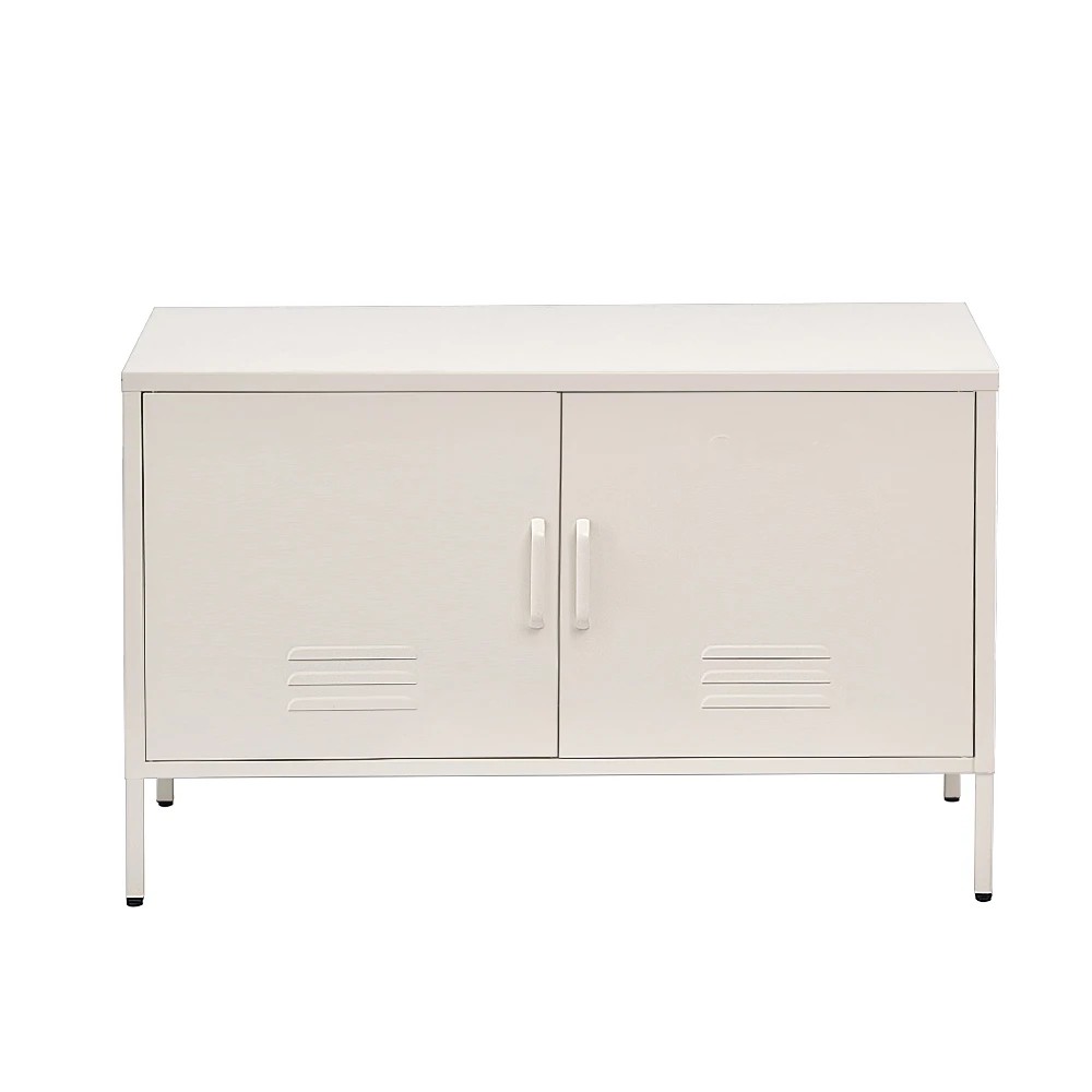 1 Artiss Buffet Sideboard Metal Cabinet - White, 1 of 7