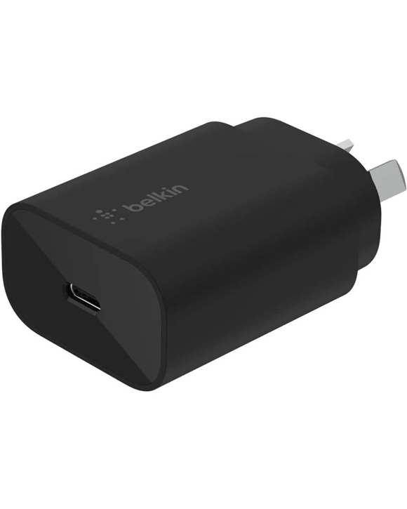 Belkin BoostCharge 25W USB-C PD 3.1 Cubic Wall Charger - Black