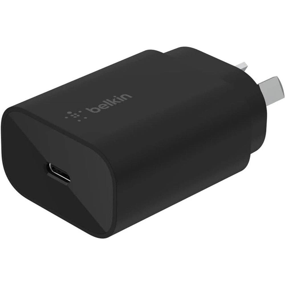 1 Belkin - BoostCharge 25W USB-C Cubic Wall Charger - Black, 1 of 1