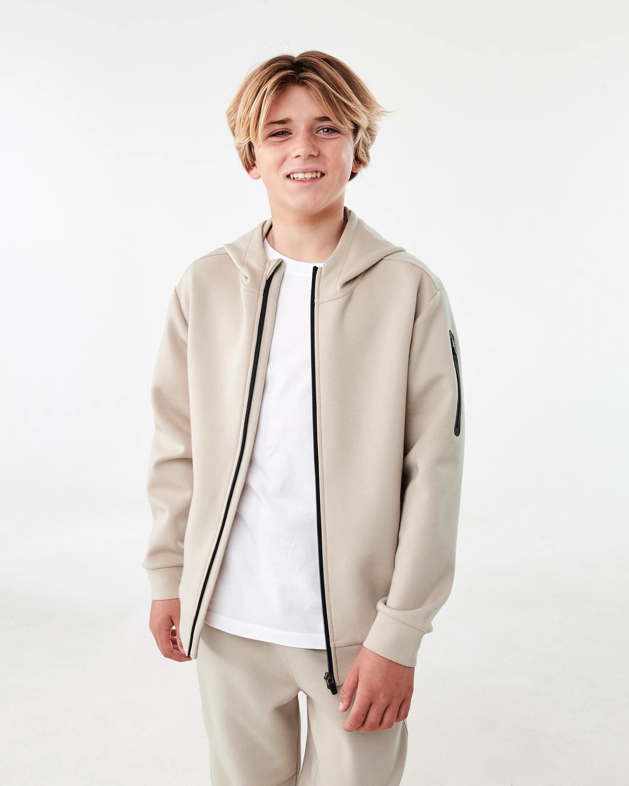 1 Active Kids Zip Through Hoodie Oxford B, 1 of 10