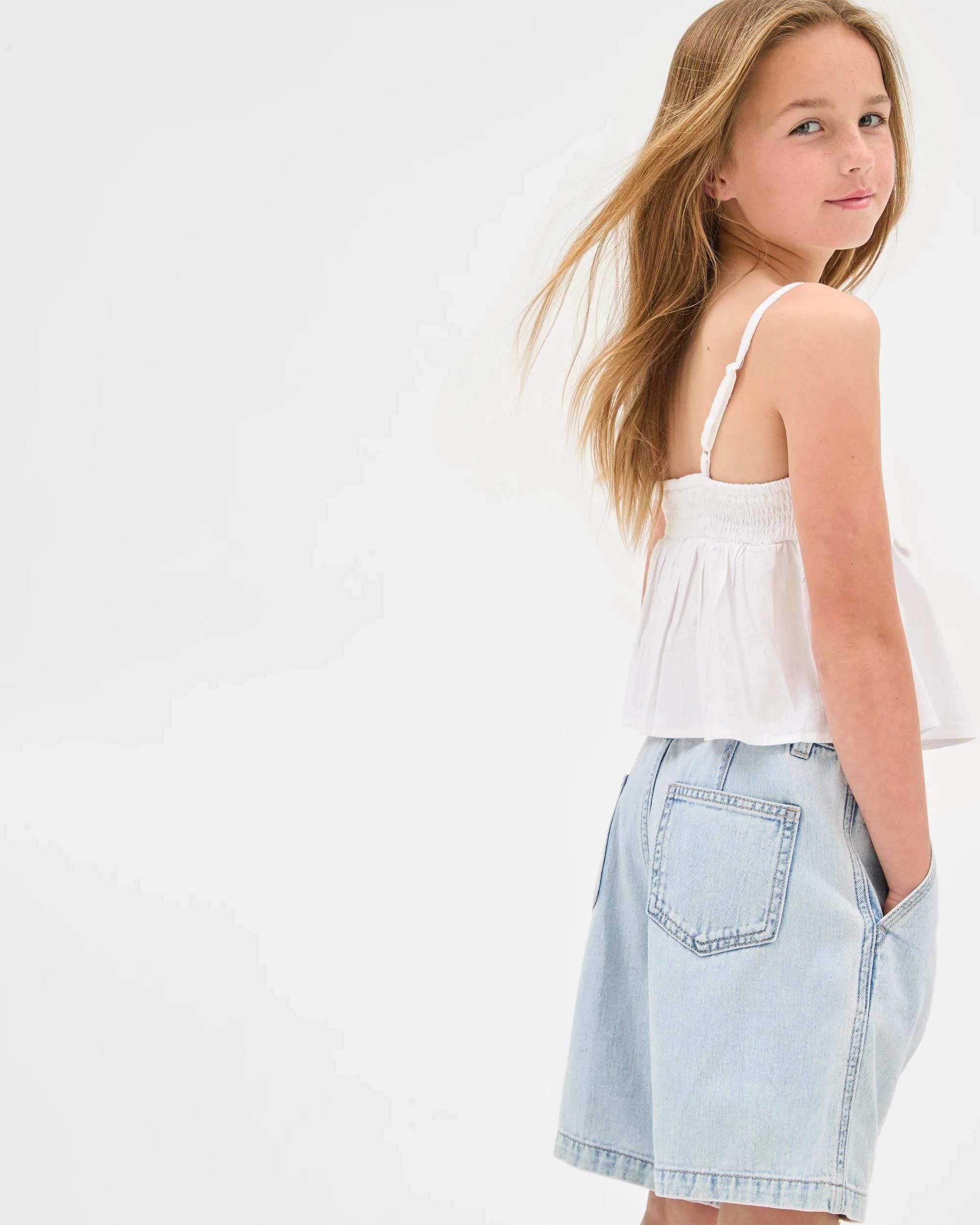 5 Target Denim Jorts LIGHT BLUE, 5 of 7