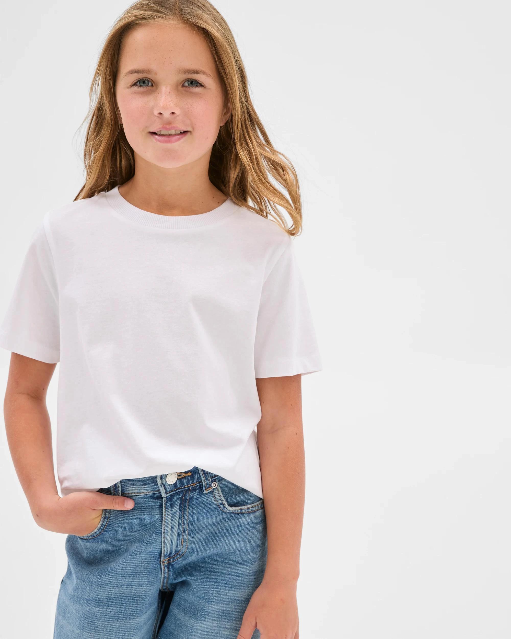 9 Target Australian Cotton Essential T-shirt WHITE, 9 of 10