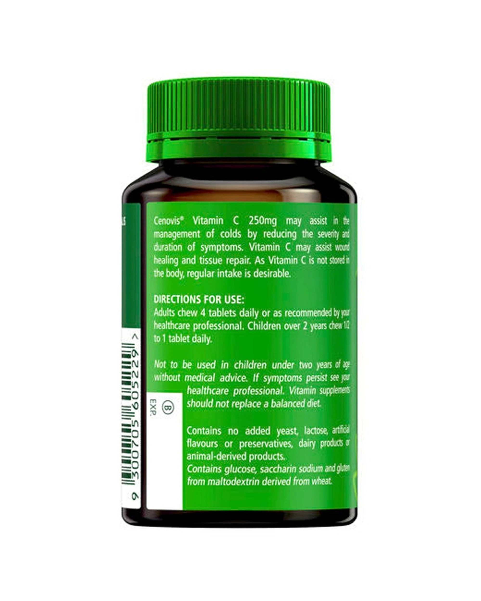 2 Cenovis 150pc Vitamin C 250mg Chewable Tablets Supports Immune Health & Cold Relief, 2 of 5