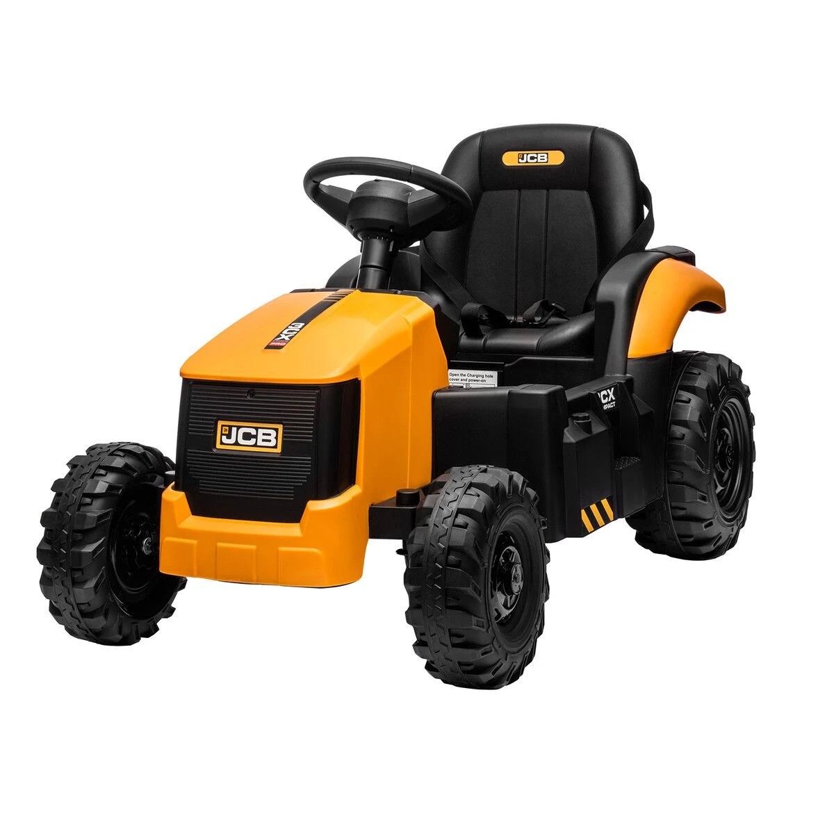 4 AUSWAY Kids RC Electric Car Toy Ride On Tractor, 4 of 5