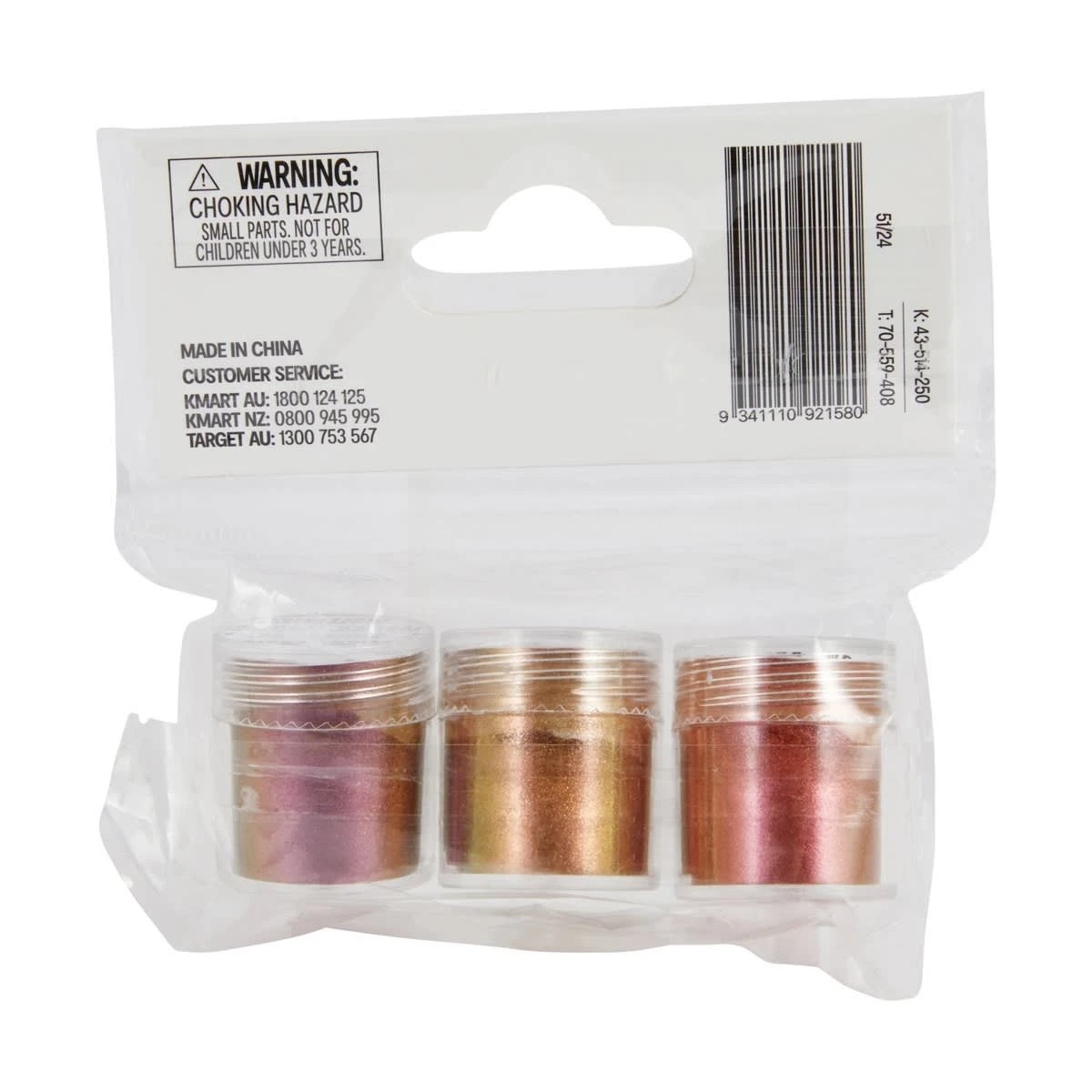 3 3 Pack Resin Craft Colour Change Powder - Iridescent, 3 of 3