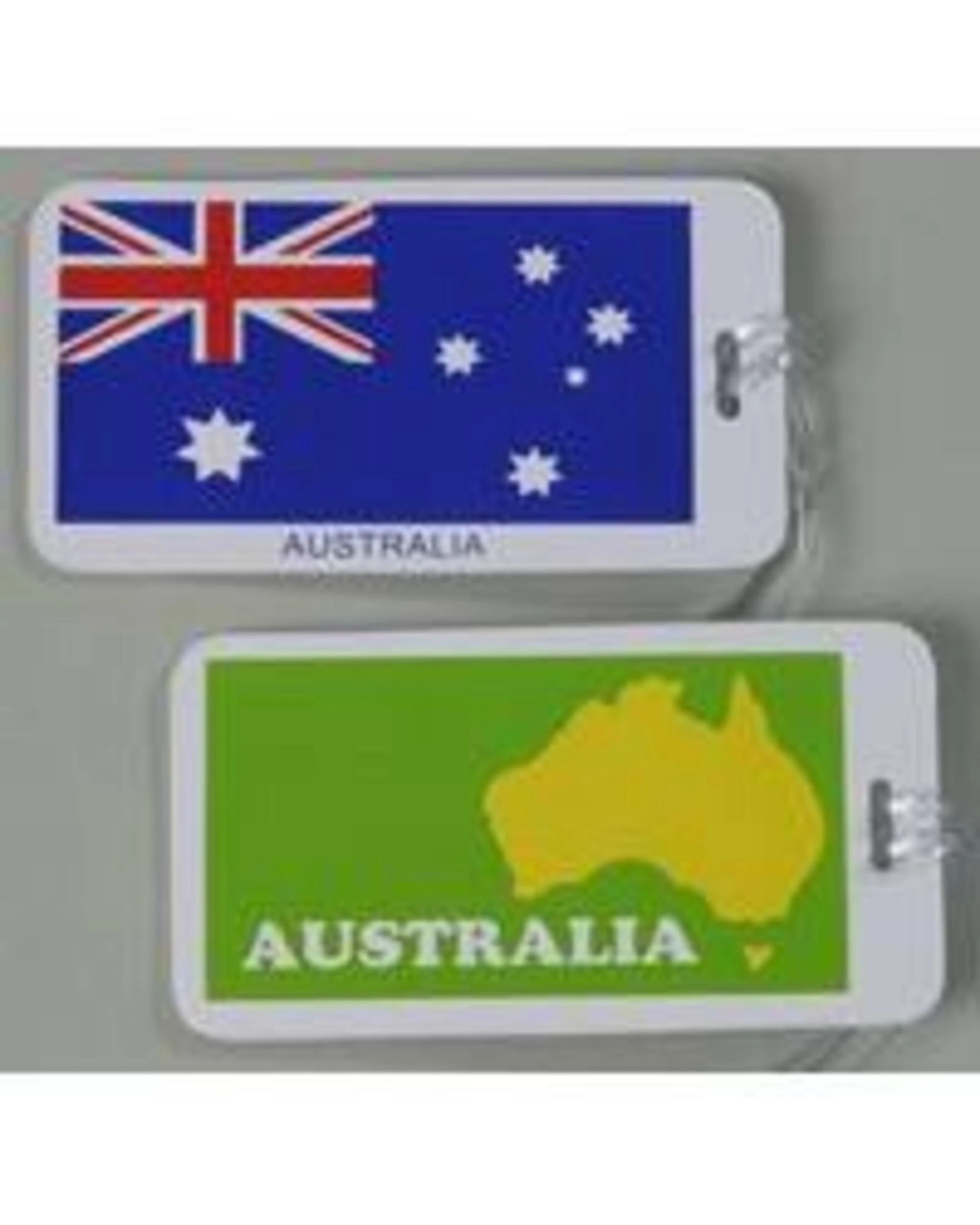 2 Korjo Plastic Luggage Tags - Australia - Pattern, 2 of 3