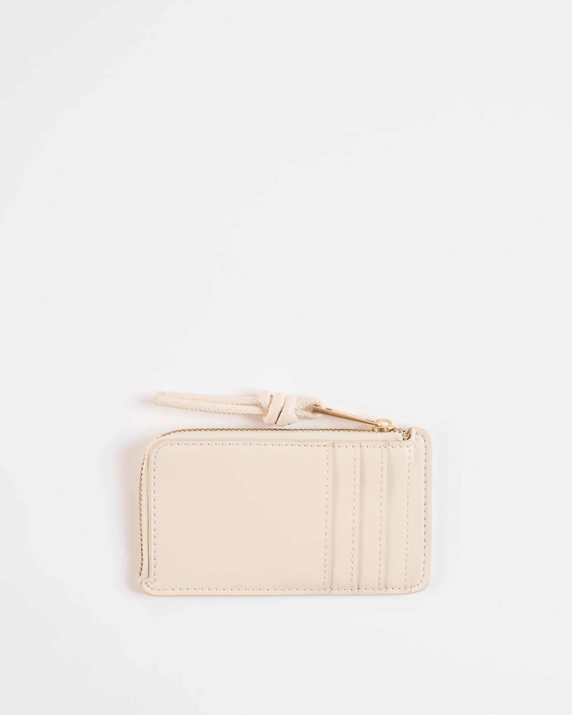 1 Target Zip Card Wallet ECRU, 1 of 2