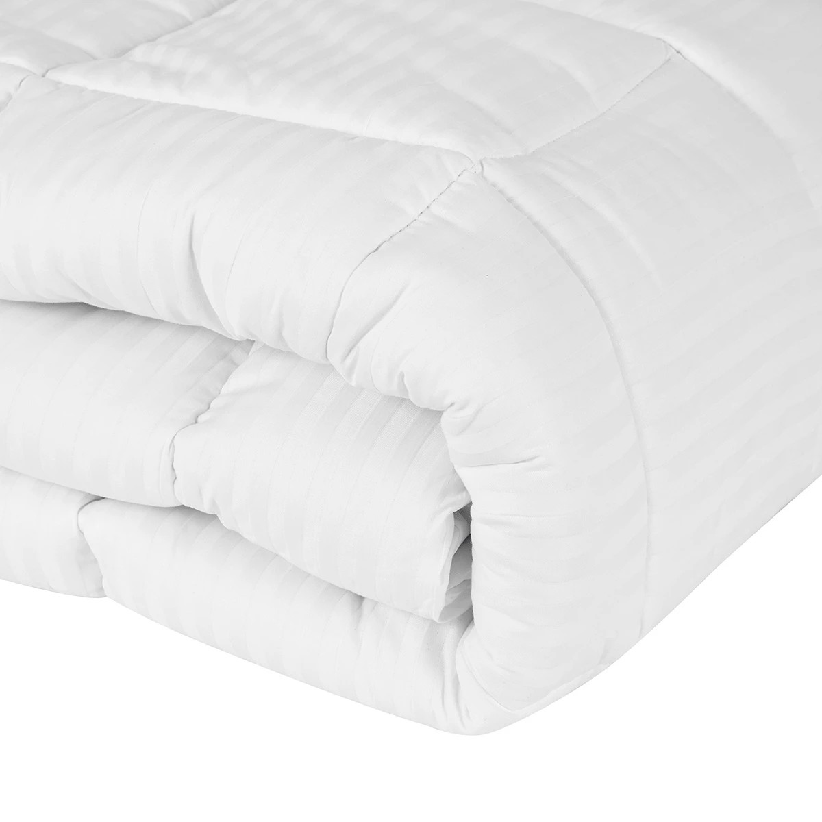 4 High Loft Mattress Topper - Single Bed, White, 4 of 6
