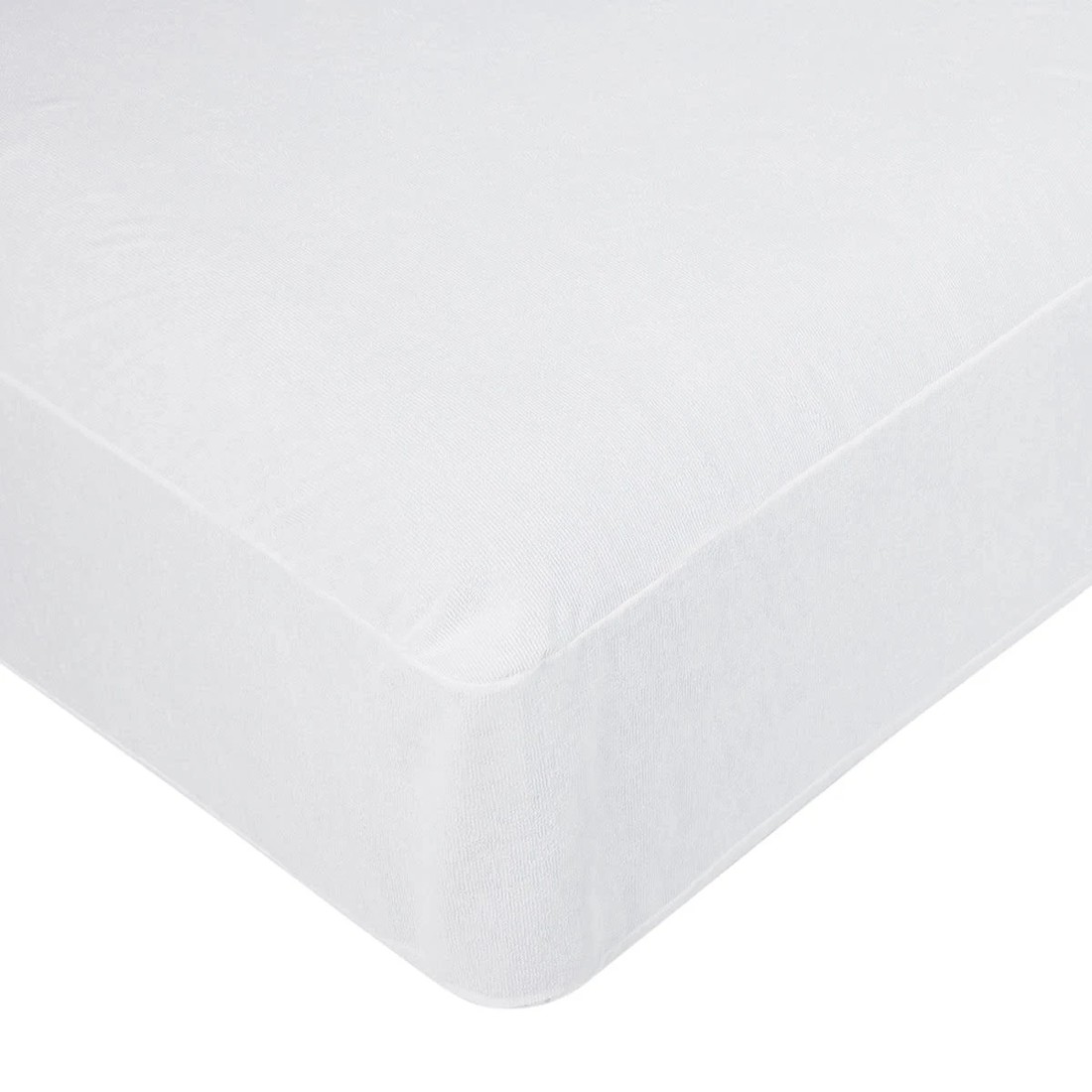 6 Bed Bug Resistant Fitted Mattress Encasement - Double Bed, White, 6 of 8