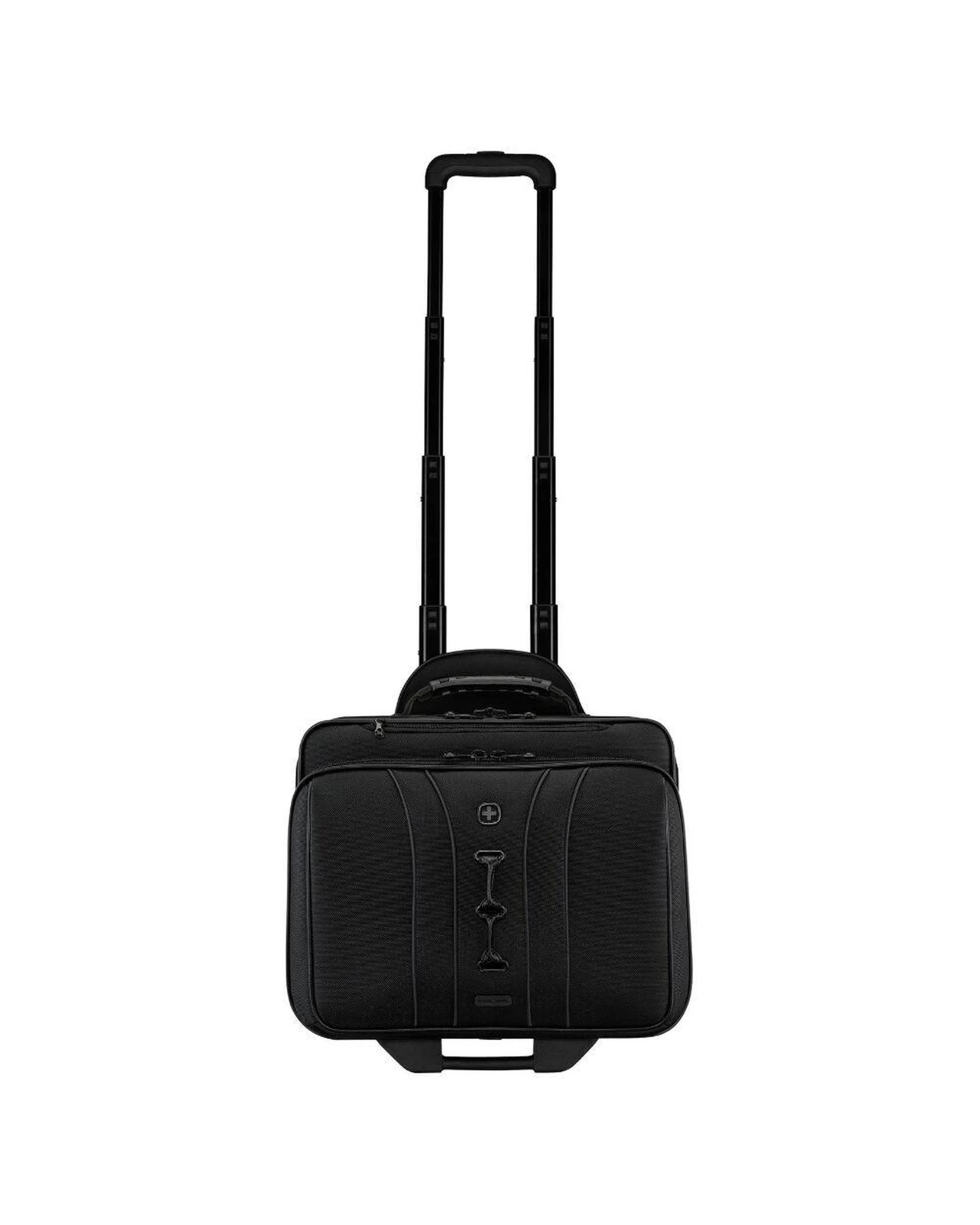 7 Wenger Legacy Black Series 15.6" Laptop Wheeled Case  Black, 7 of 10