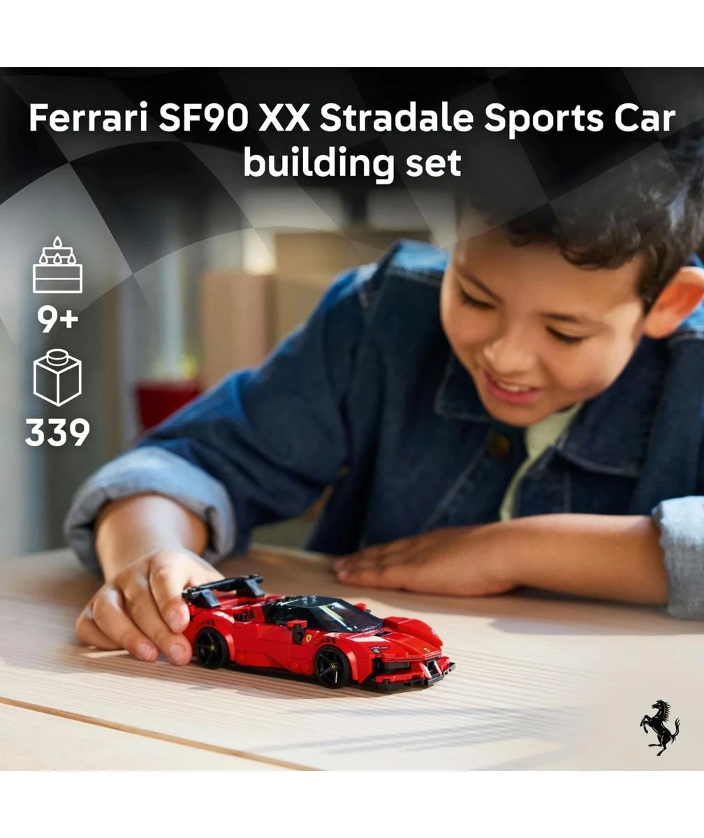 3 LEGO Speed Champions Ferrari SF90 XX Stradale Sports Car 77254, 3 of 9