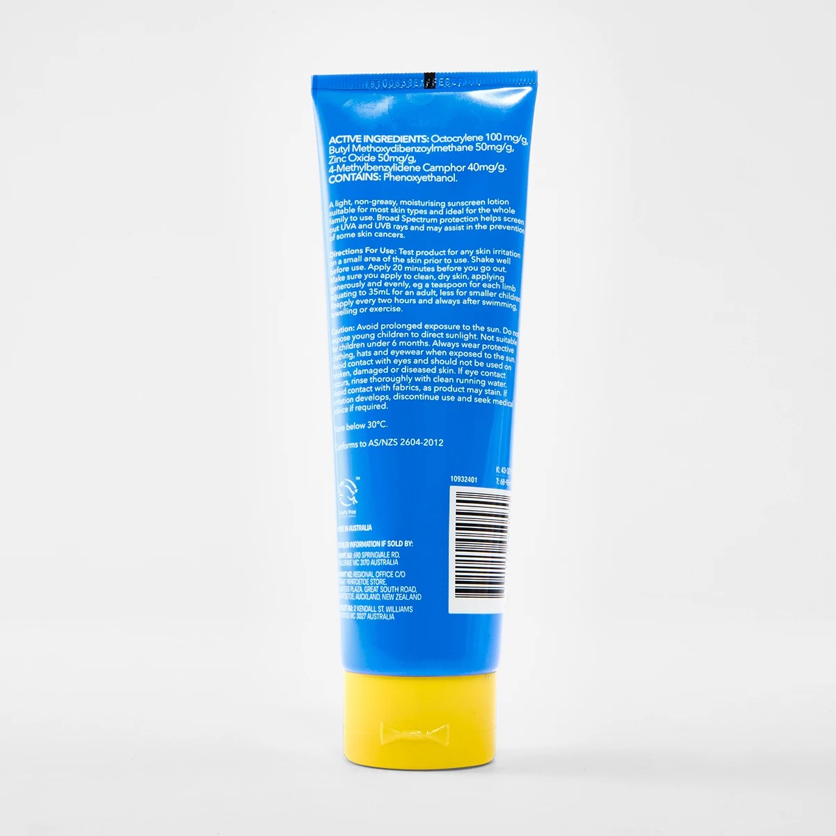 3 OXX Skincare SPF 50+ Sport Sunscreen 100ml - Zinc and Aloe Vera, 3 of 10