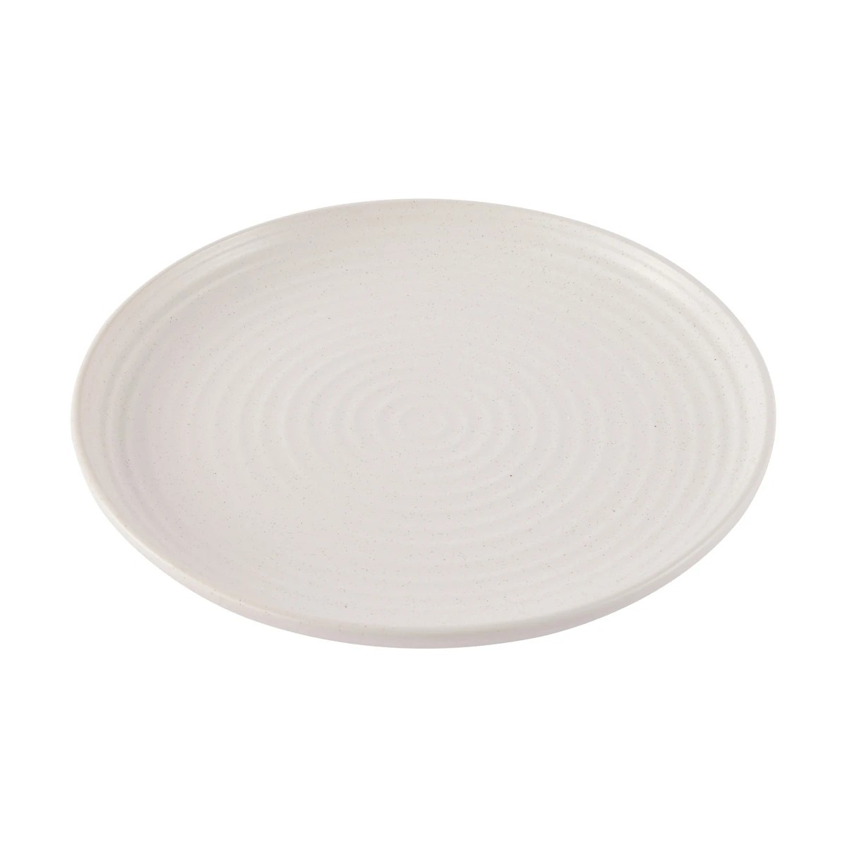 1 White Dune Dinner Plate, 1 of 5