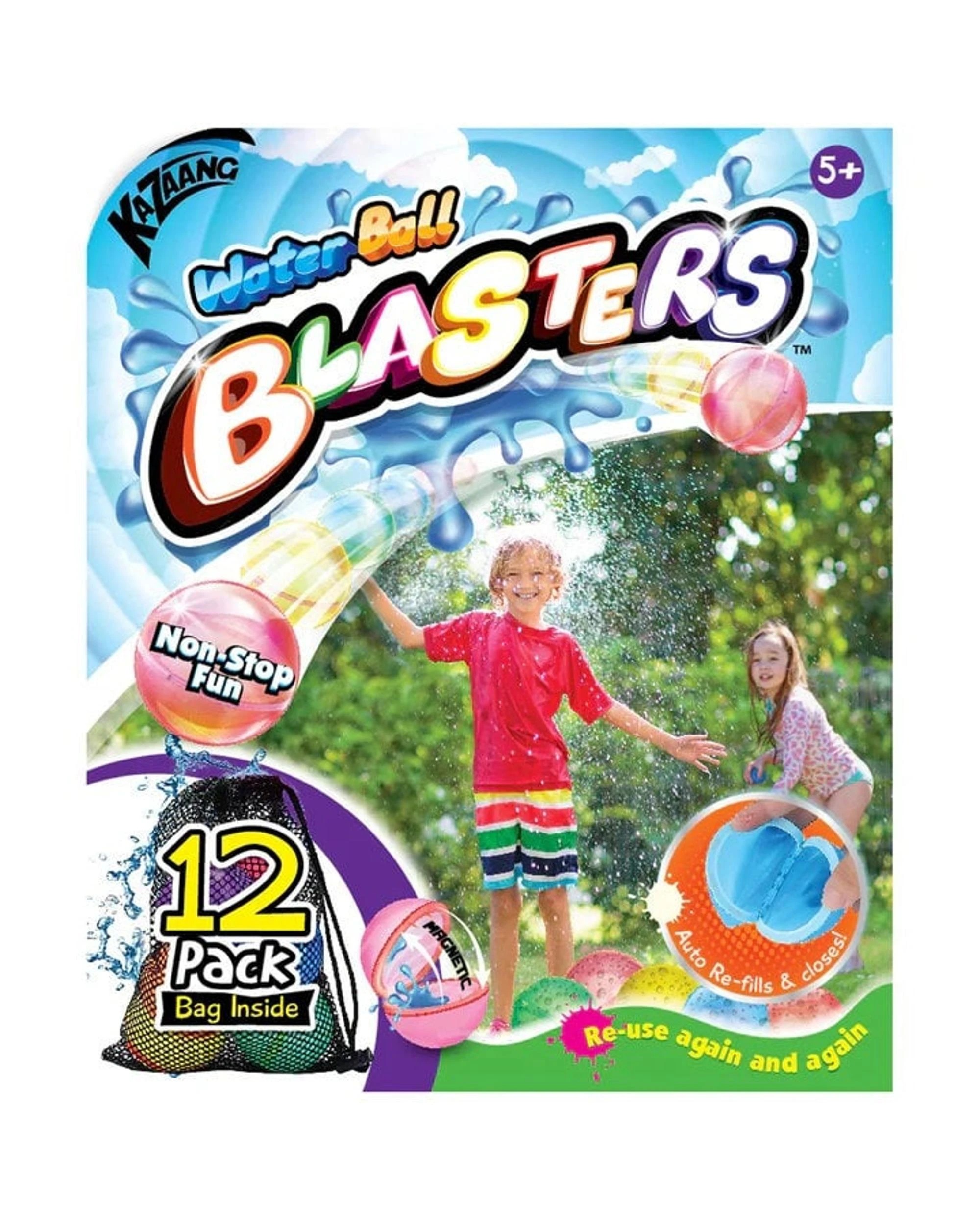 6 Kazaang Water Ball Blasters 12 Pack, 6 of 6