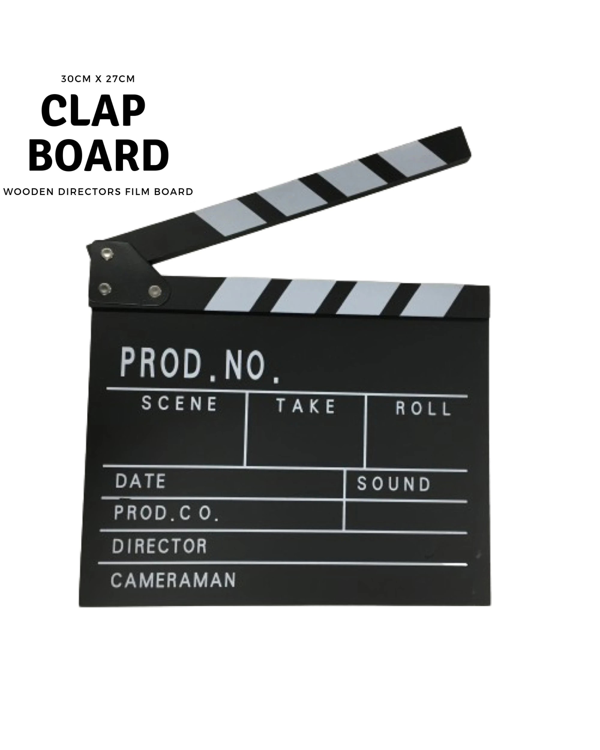 5 JD Party Movie Clapperboard - One Size, 5 of 5
