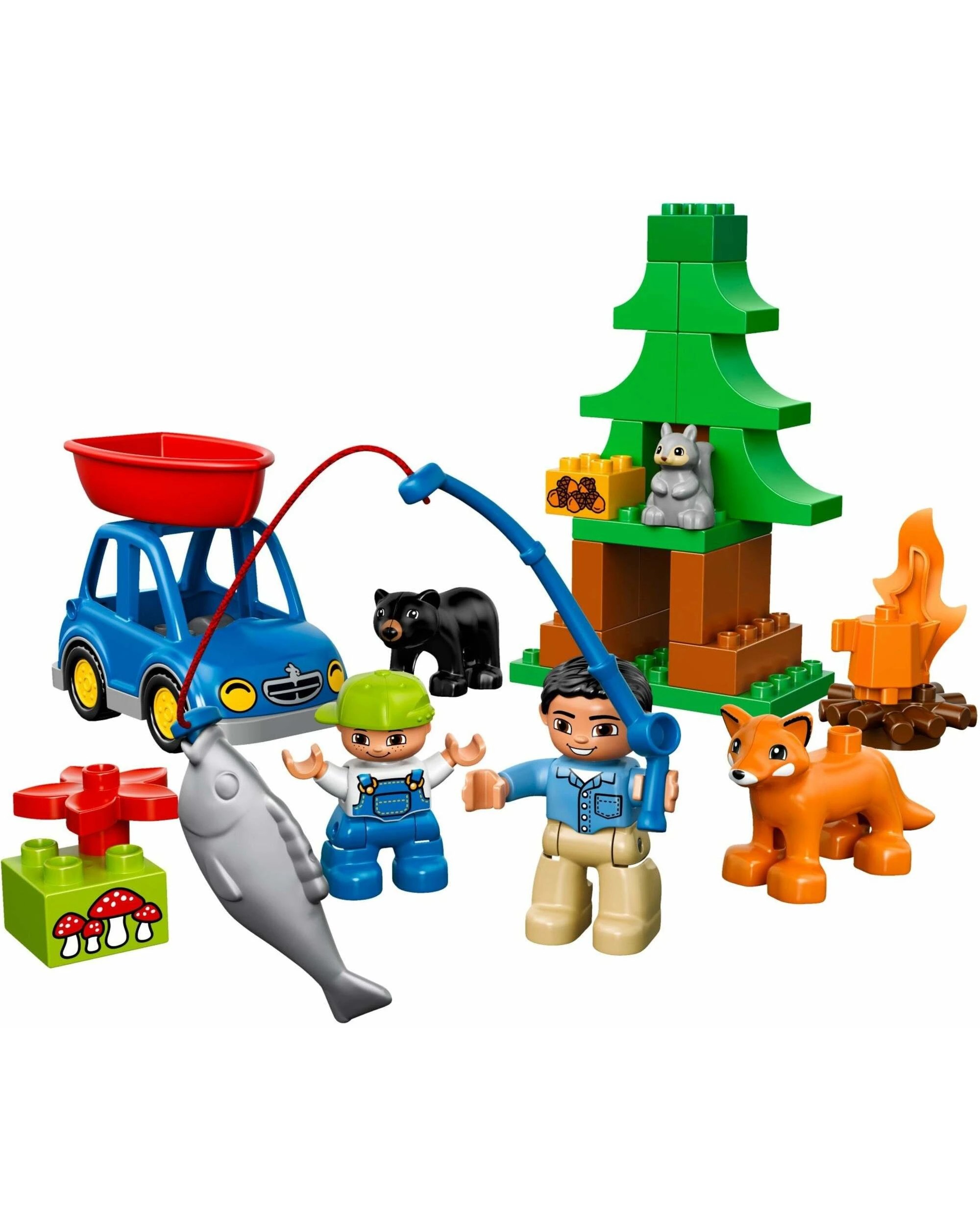 4 LEGO 10583 DUPLO Forest: Family Fishing Trip Fun, 4 of 4