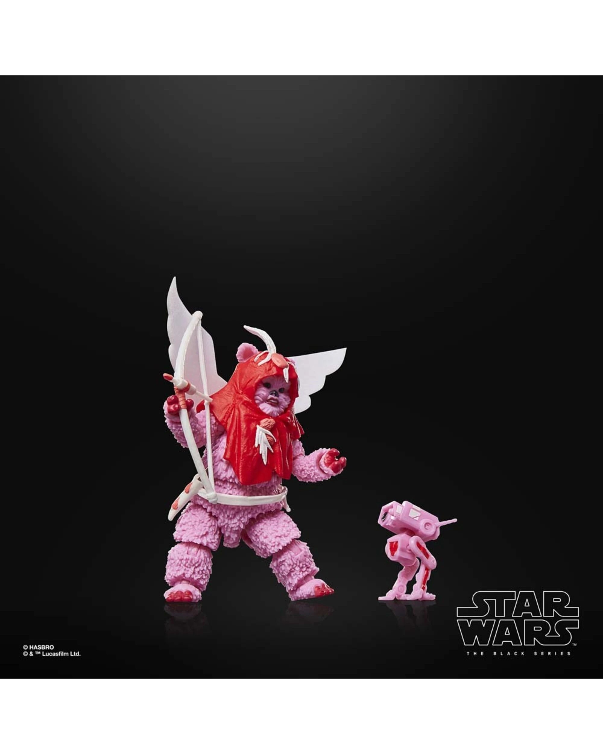 2 Star Wars - The Black Series - Ewok Valentine's Day Edition Action Figure, 2 of 5