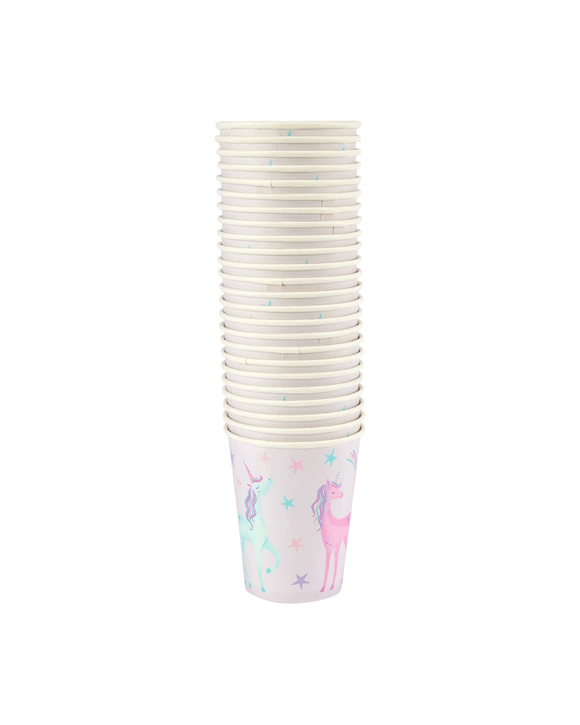 24 Pack Unicorn Paper Cups