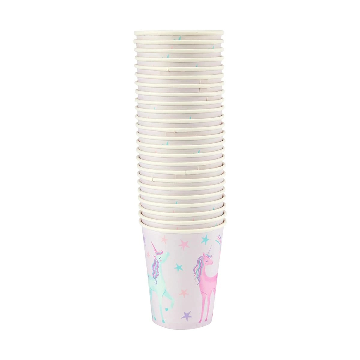 1 24 Pack Unicorn Paper Cups, 1 of 7