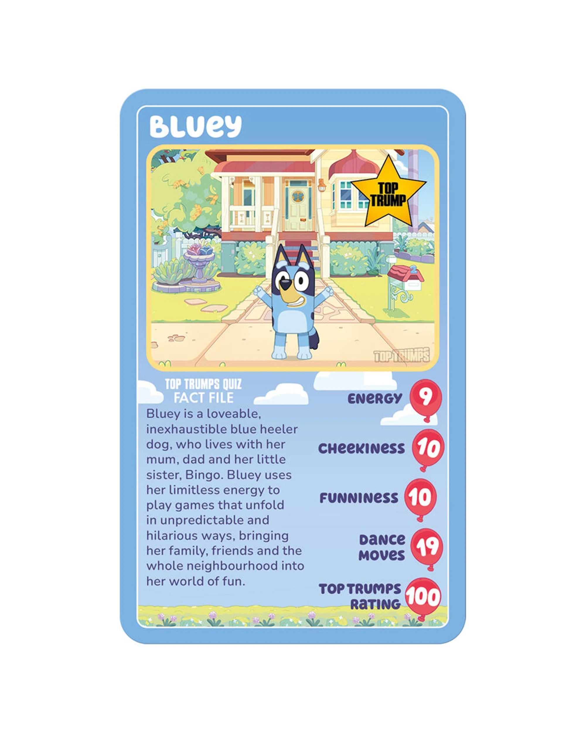 3 TOP TRUMPS 2PK Bluey Edition Family And Kids Trivia Card Game - Multi, 3 of 8