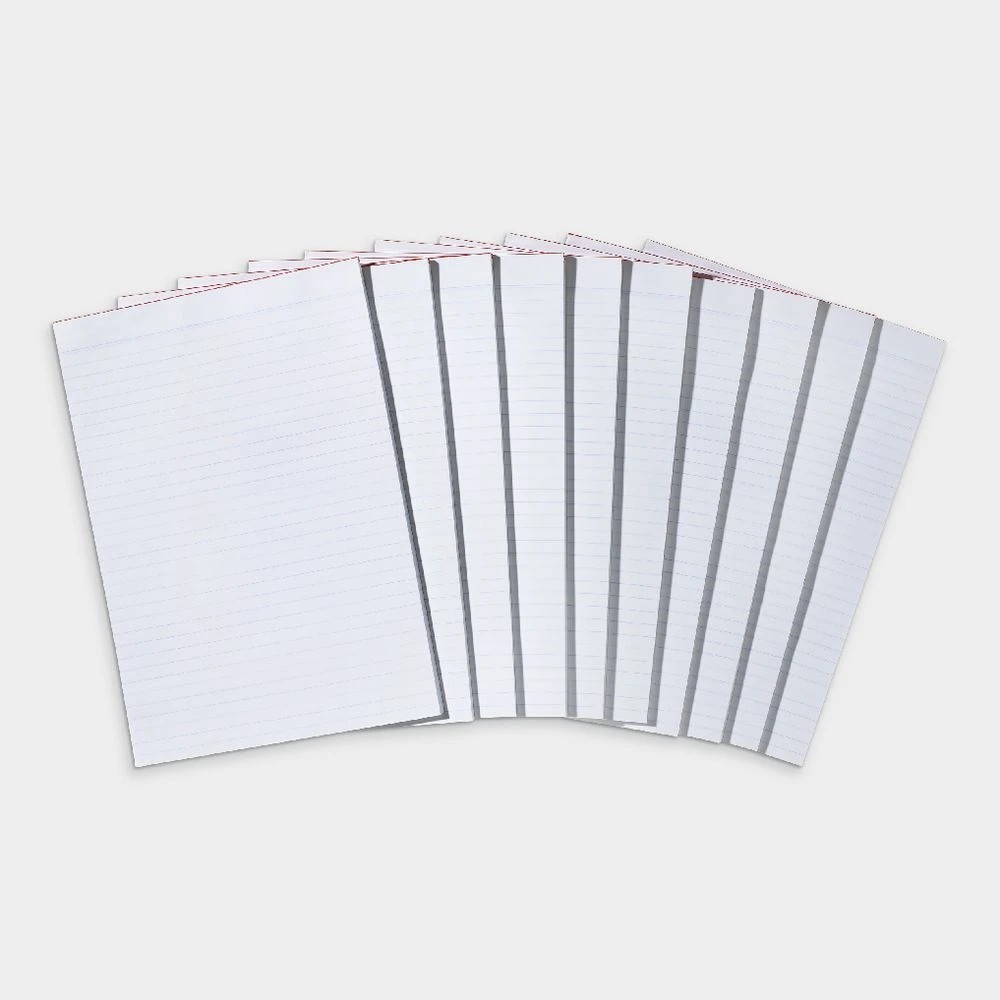 3 Writer A4 Ruled Notepad 10 Pack, 3 of 4