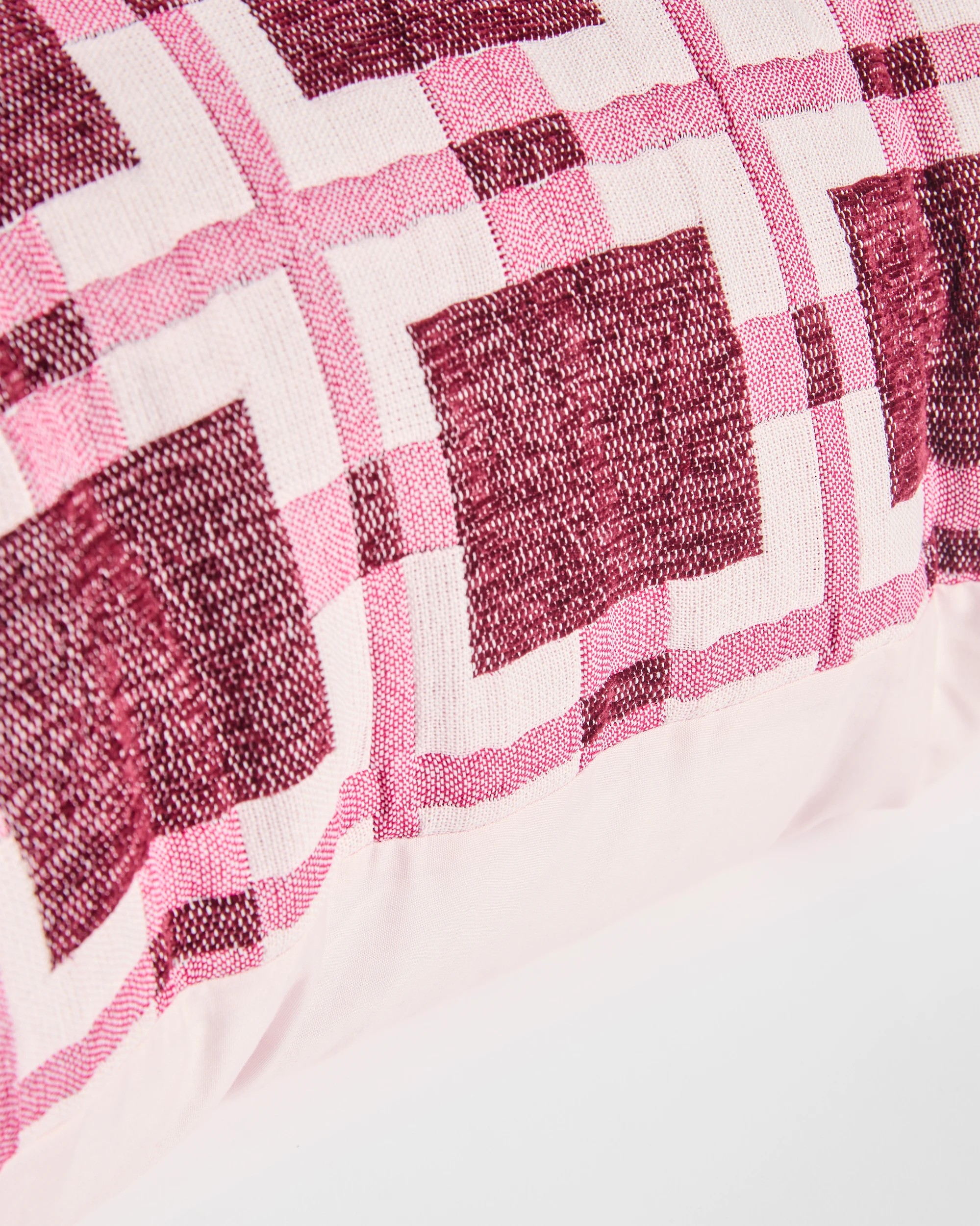 2 Target Scarlett Chenille Textured European Pillowcase - Sangria - Queen Bed - Red, 2 of 3
