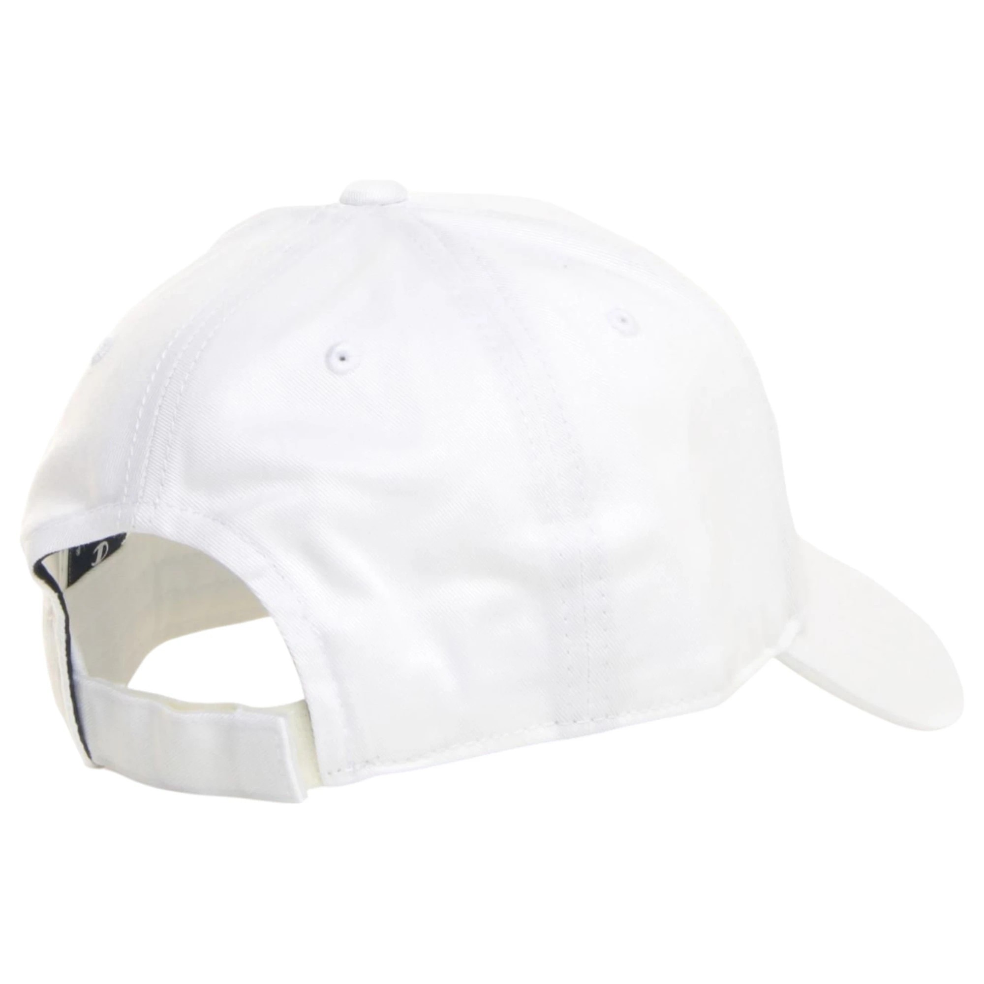 4 Champion Mens Baseball Cap Cotton White Hat - ONE SIZE - White, 4 of 5