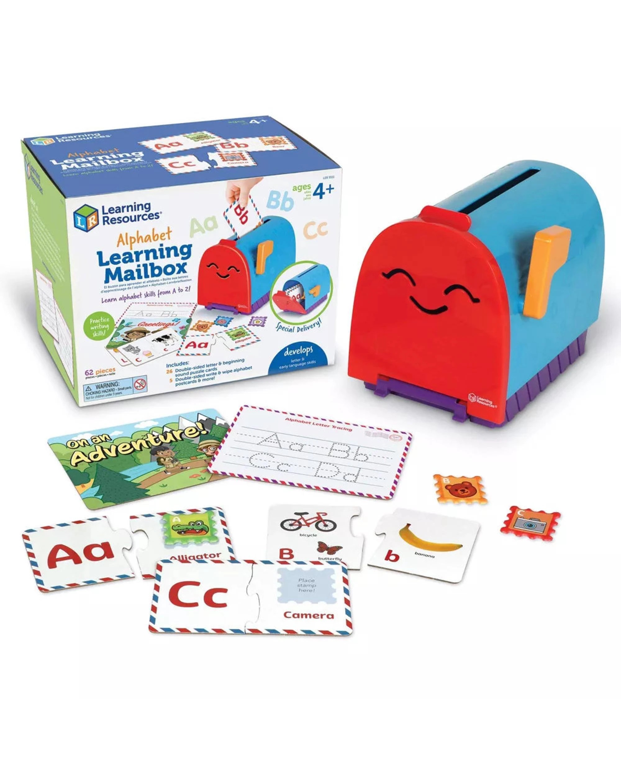 2 Learning Resources Alphabet Learning Mailbox Toy, 2 of 10