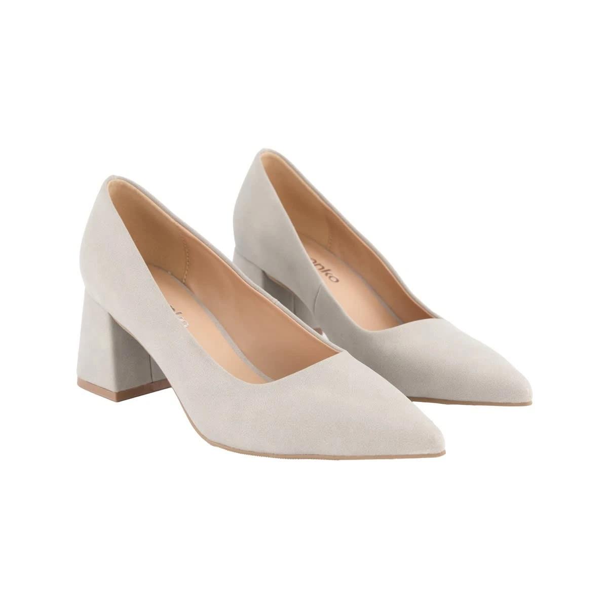 2 Pointy Block Heels SOFT LIGHT GREY, 2 of 5