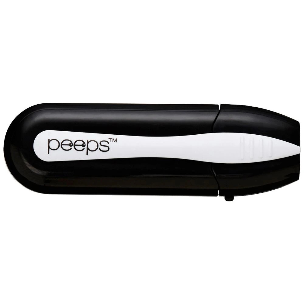 1 Peeps Spectacle and Sunglass Lens Cleaner Black, 1 of 5