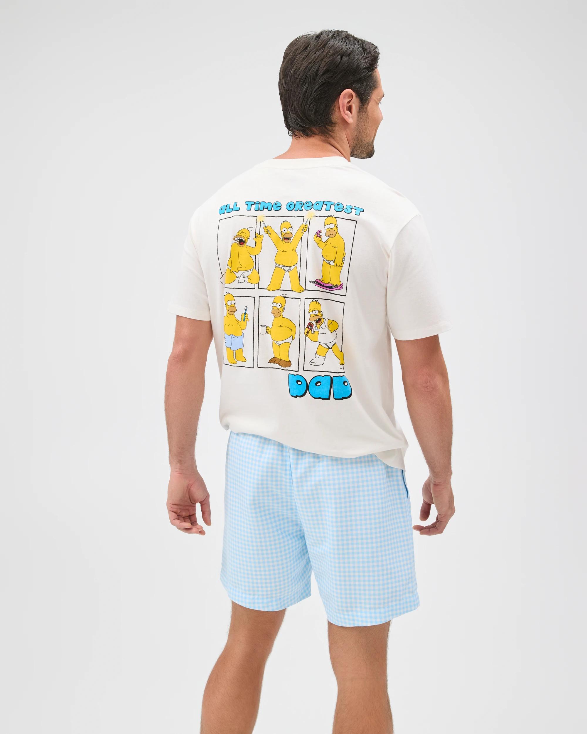 6 Commons The Simpsons Shorts GINGHAM HOMER, 6 of 7