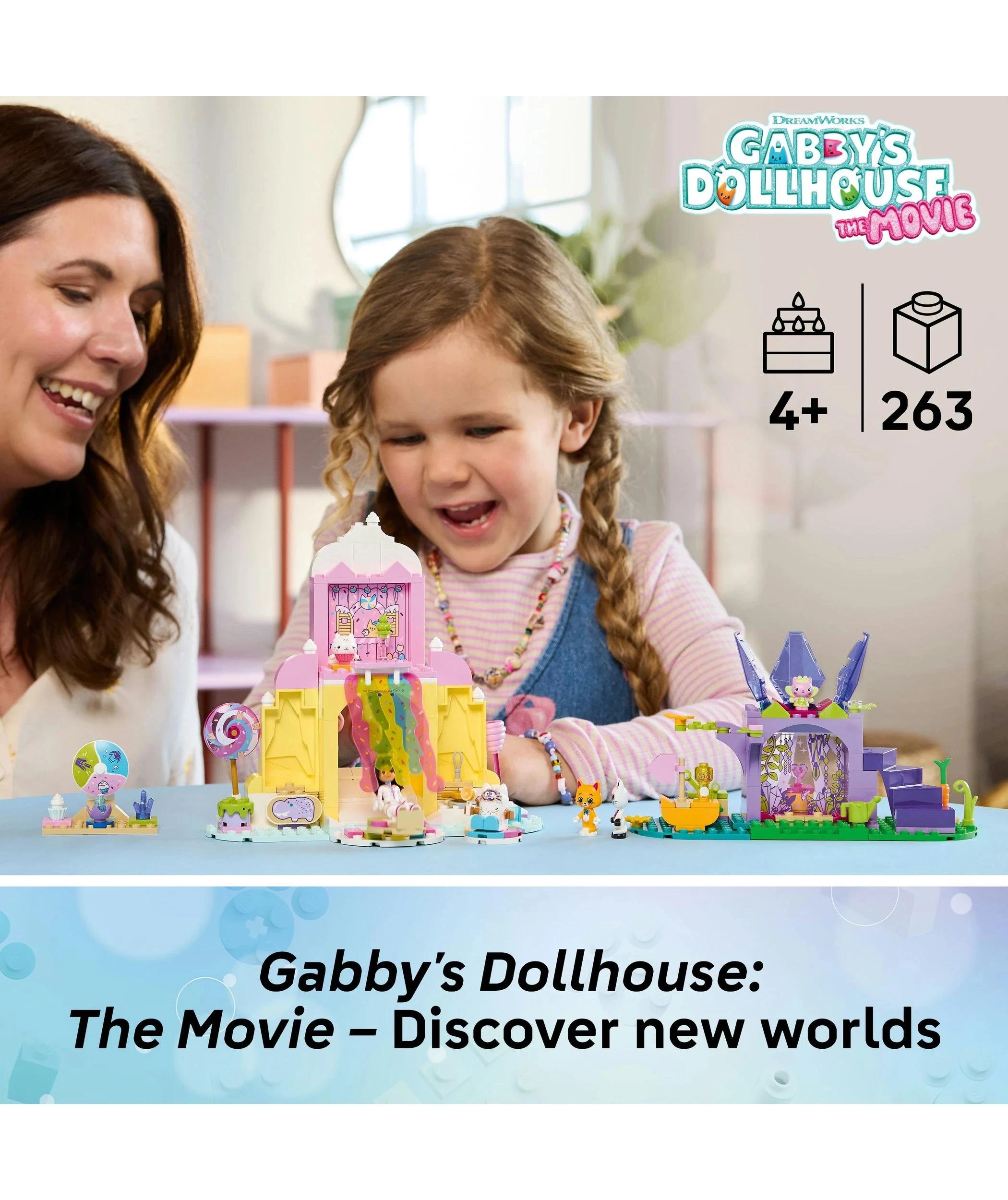 2 LEGO® Gabby's Dollhouse Sweet Treat Mountain & Kitty Garden 11205 - Multi, 2 of 10