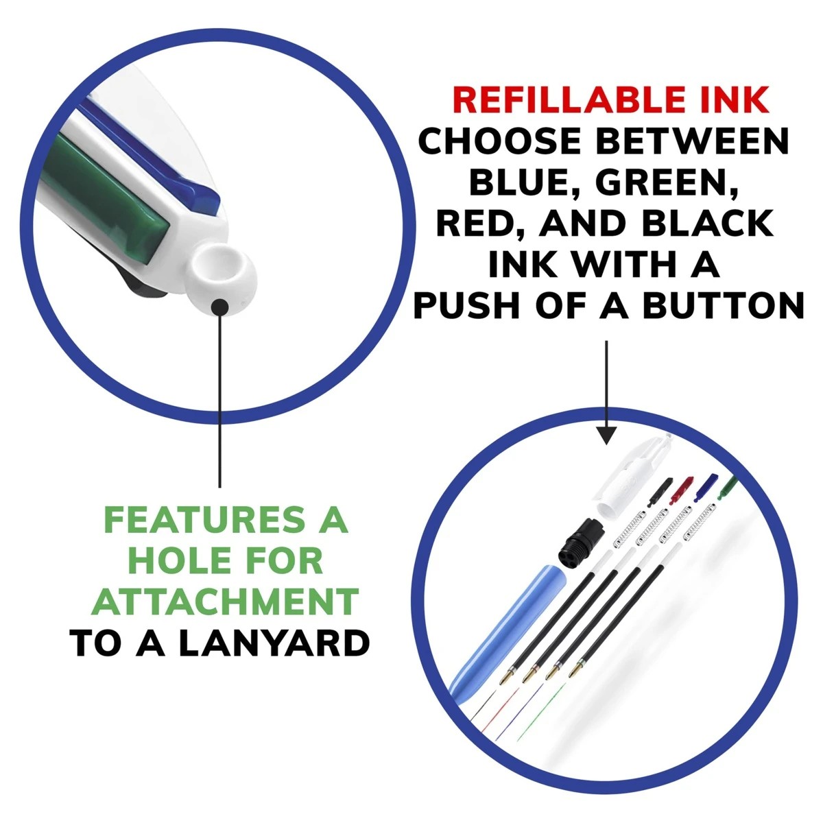 3 3 Pack BIC 4 Colours Original Ballpoint Pens, 3 of 9