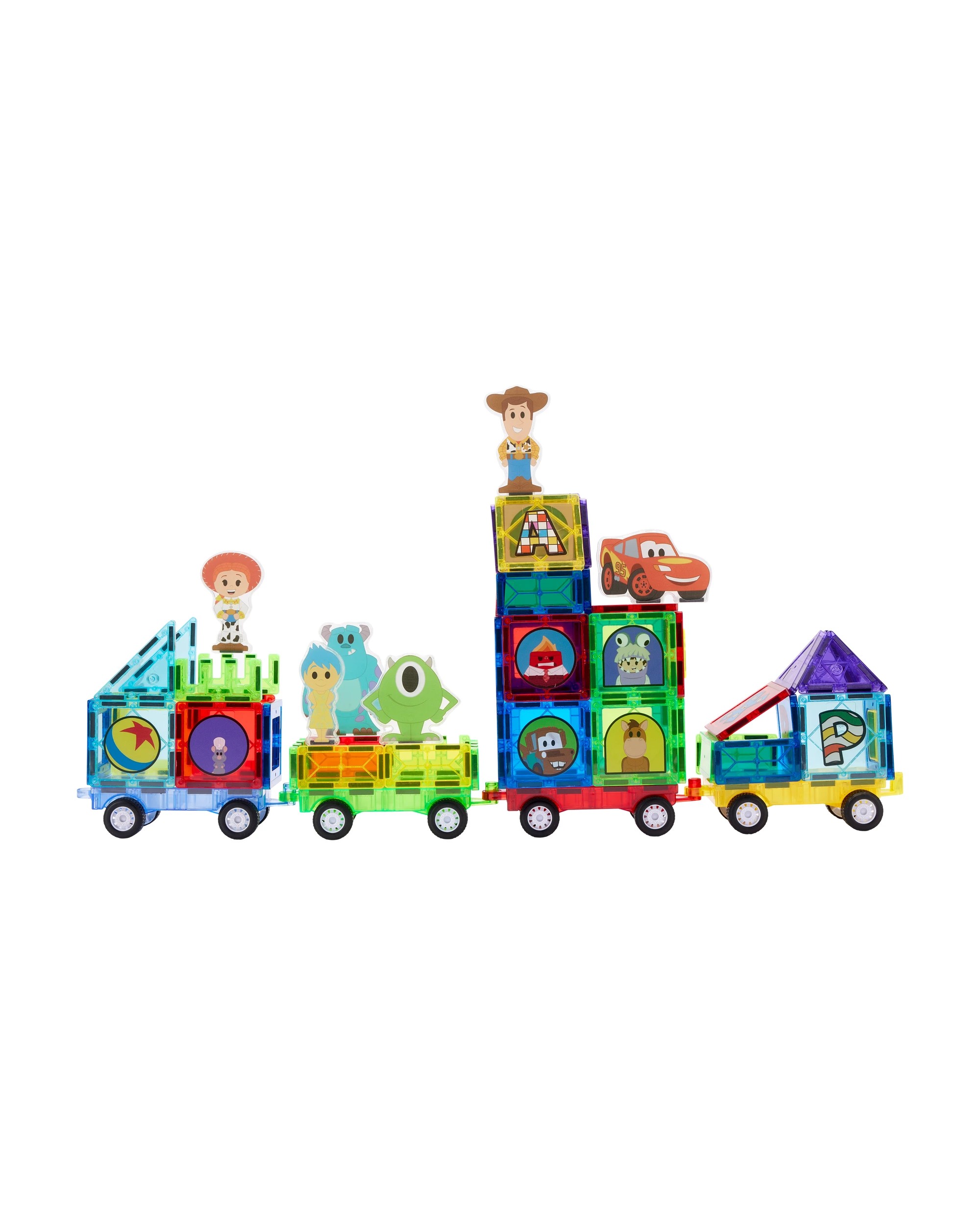3 77 Piece Pixar Magnetic Tiles, 3 of 7