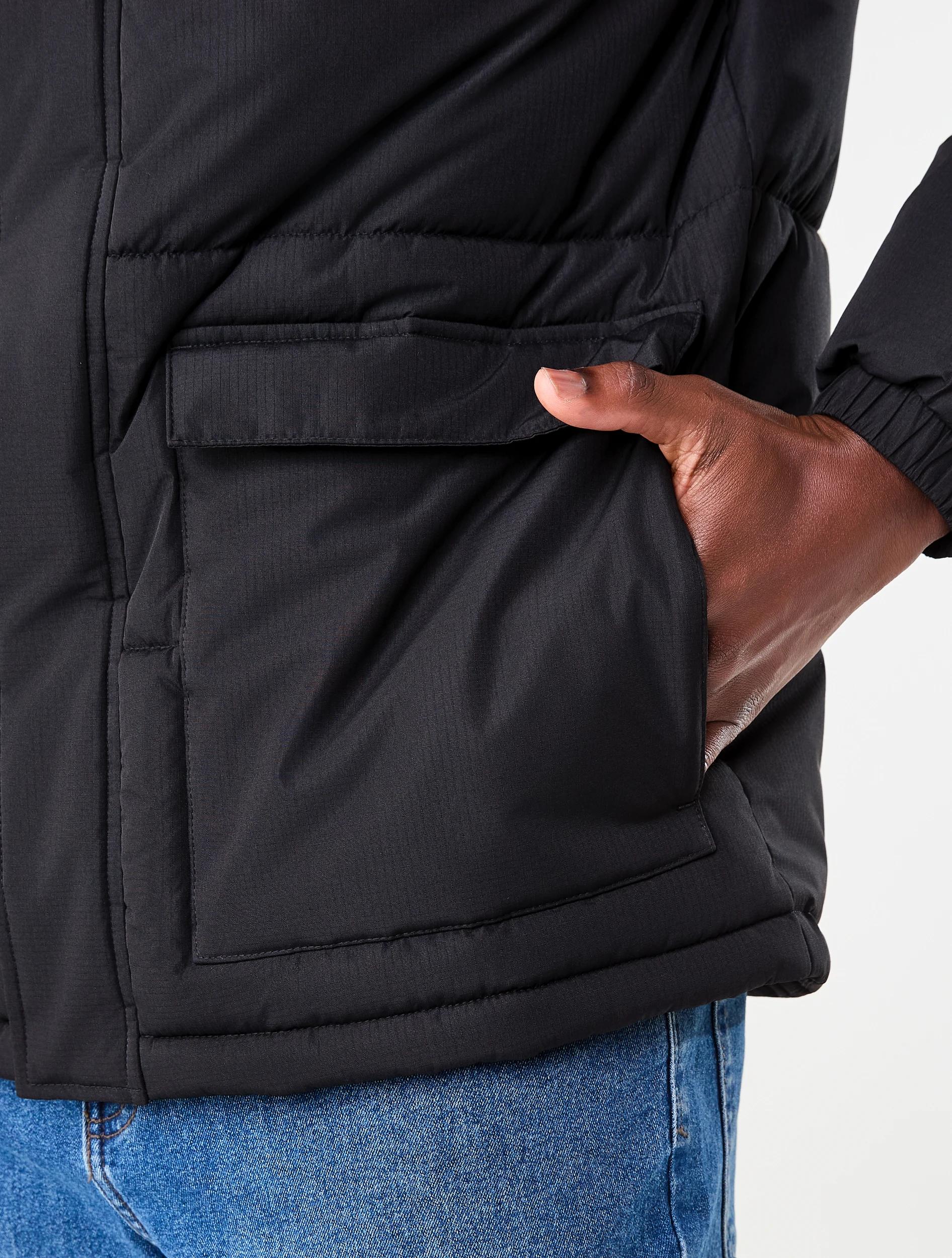 8 Hooded Puffer Jacket Black, 8 of 8