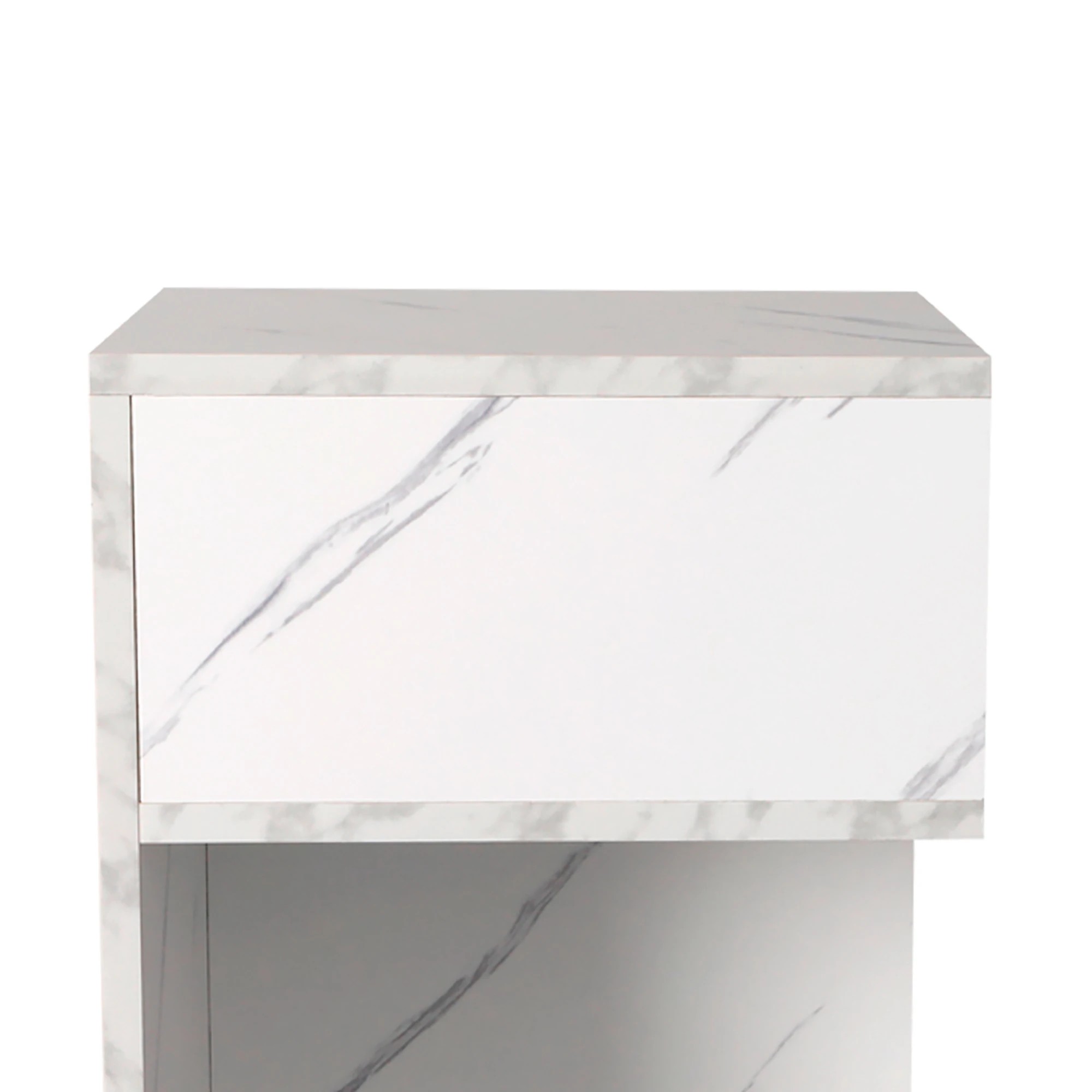 5 Levede Bedside Tables - White, 5 of 5