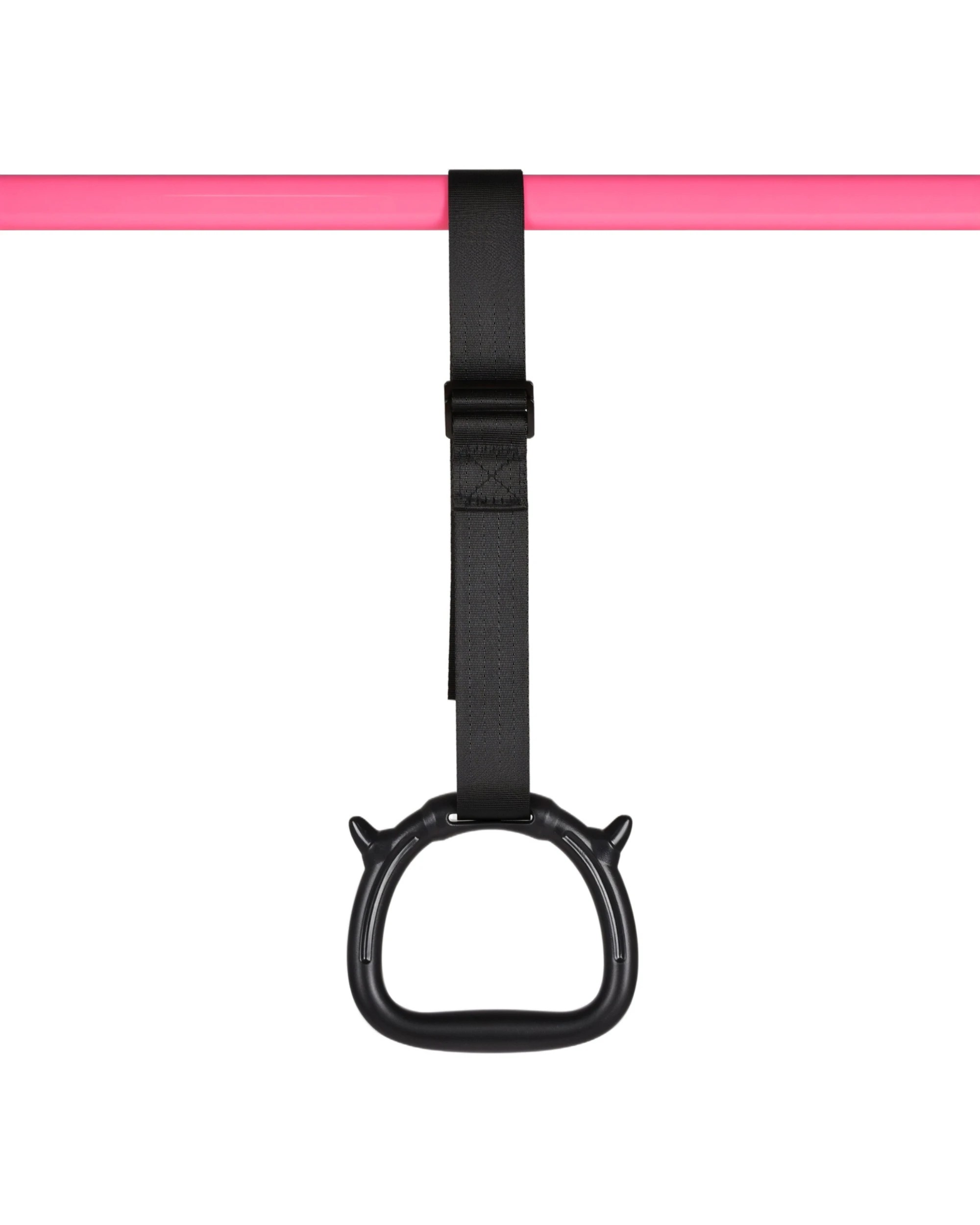 4 Advwin Adjustable Height Gymnastics Bar with Mat & Rings & Swing Pink, 4 of 5