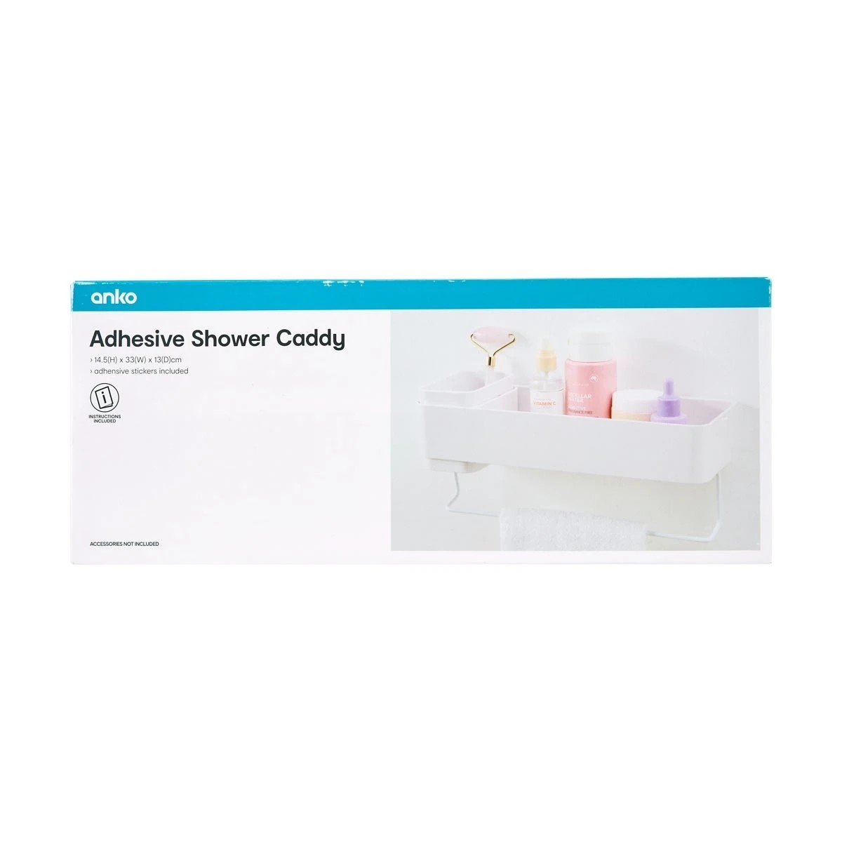 10 Adhesive Shower Caddy, 10 of 10