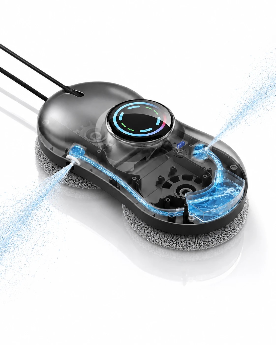 2 Advwin Window Cleaning Robot Auto Dual Water Spray - Silver, 2 of 9