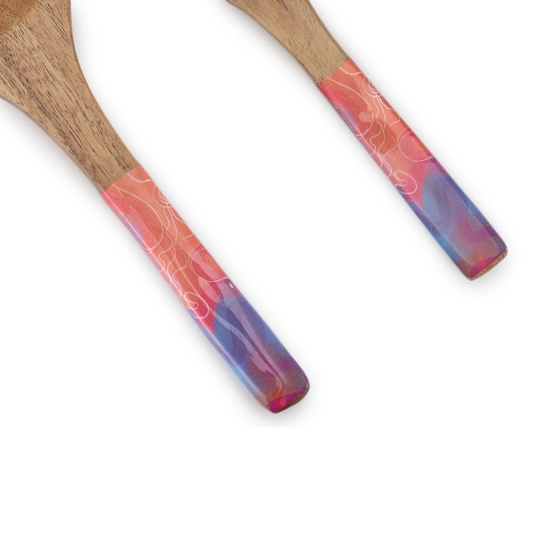 3 2 Pack Rachael Sarra Flourish Salad Servers, 3 of 5