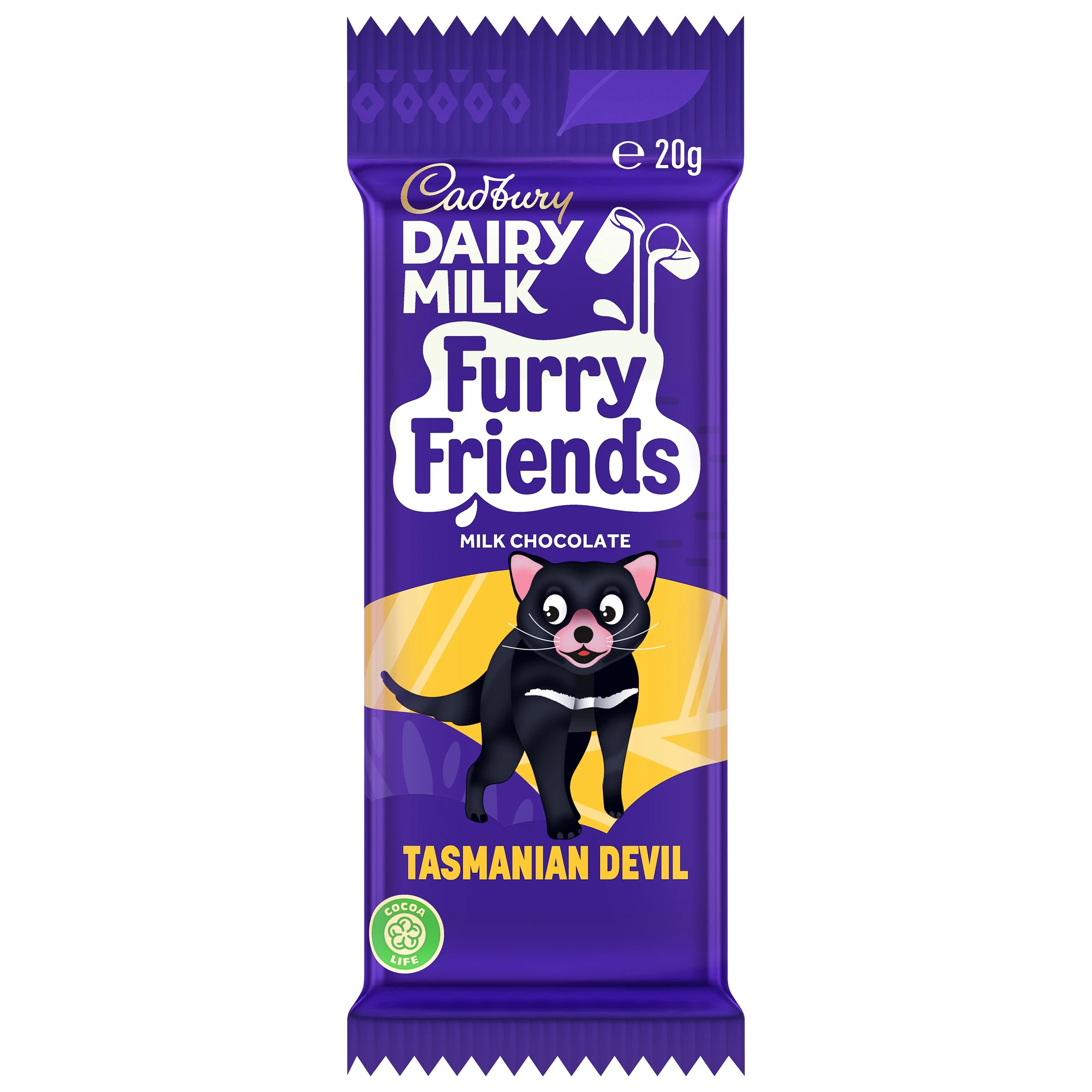 5 5 Piece Cadbury Dairy Milk Furry Friends Milk Chocolate 100g, 5 of 8