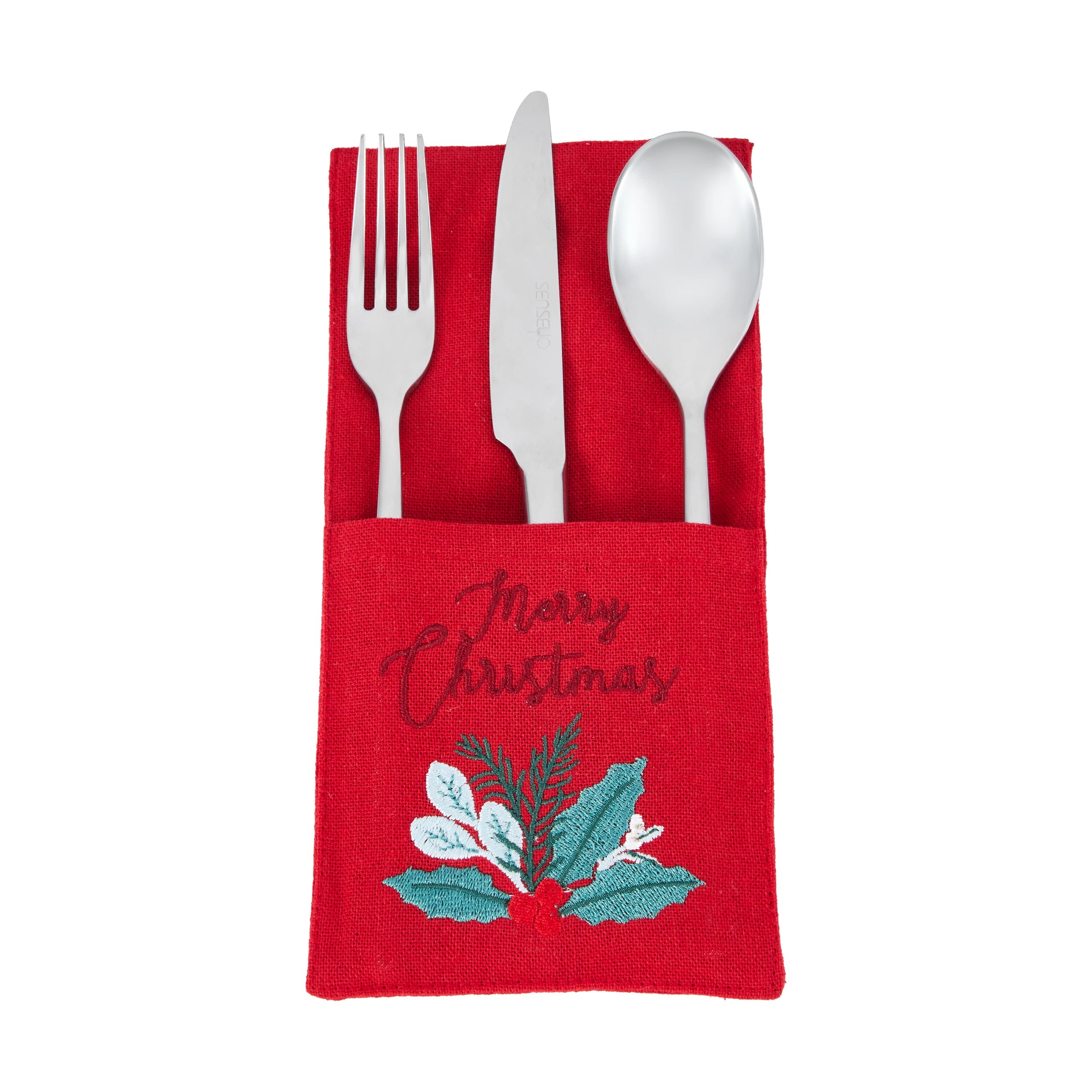 3 4 Pack Red Cutlery Holders, 3 of 6