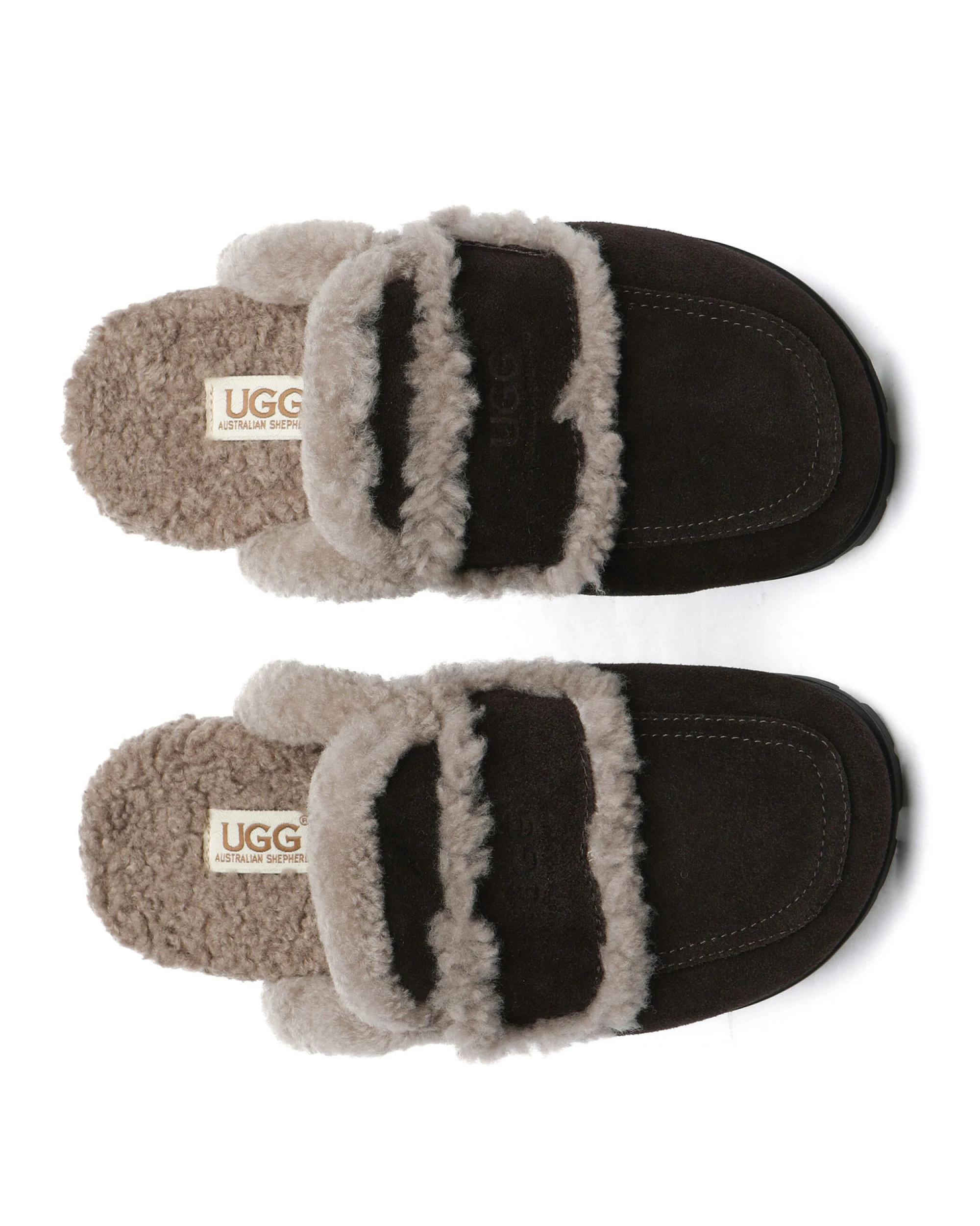 5 Australian Shepherd UGG Womens Remi Slippers CHOCOLATE, 5 of 5