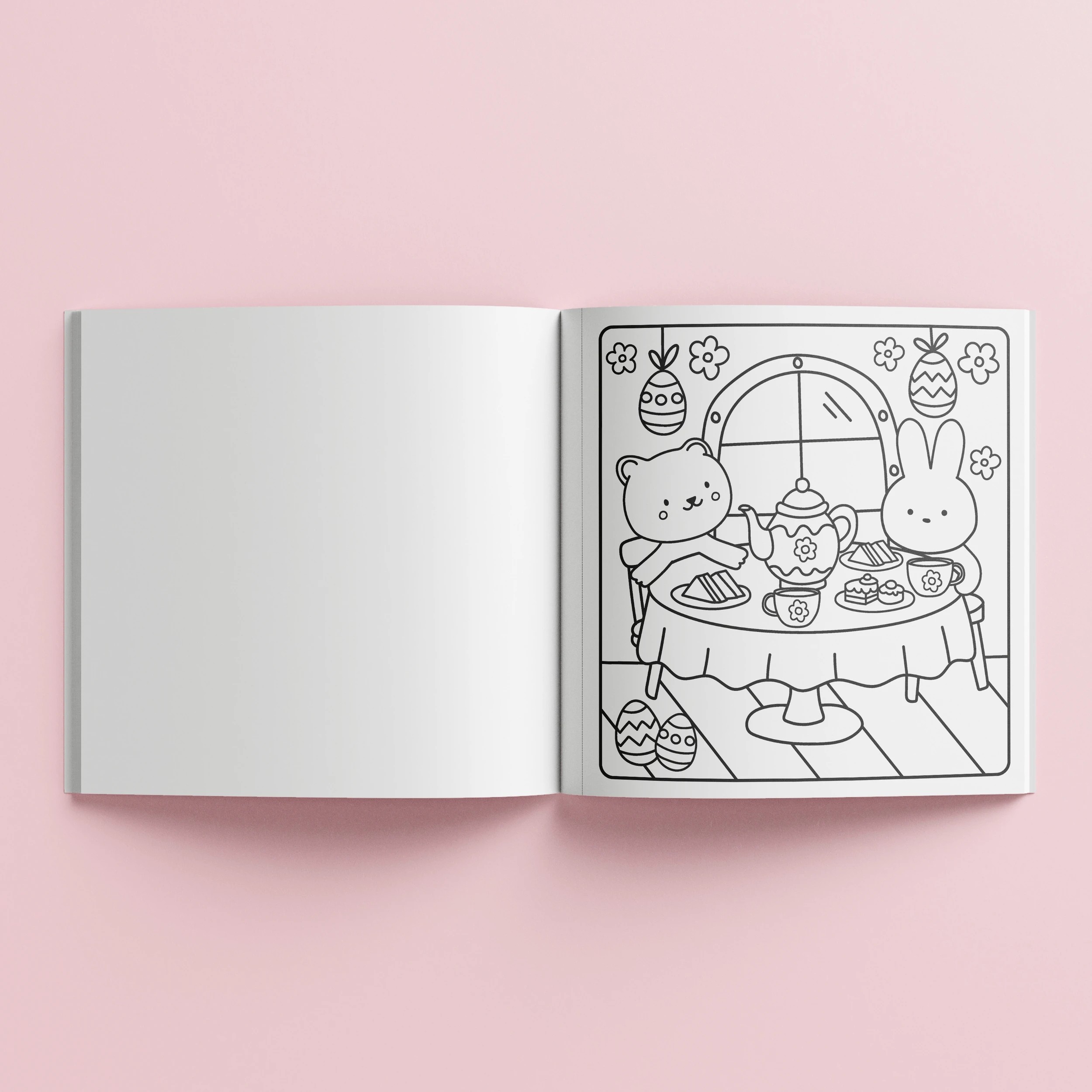 2 Sunny Vibes Easter Unwind Cute & Bold Colouring - Book, 2 of 3