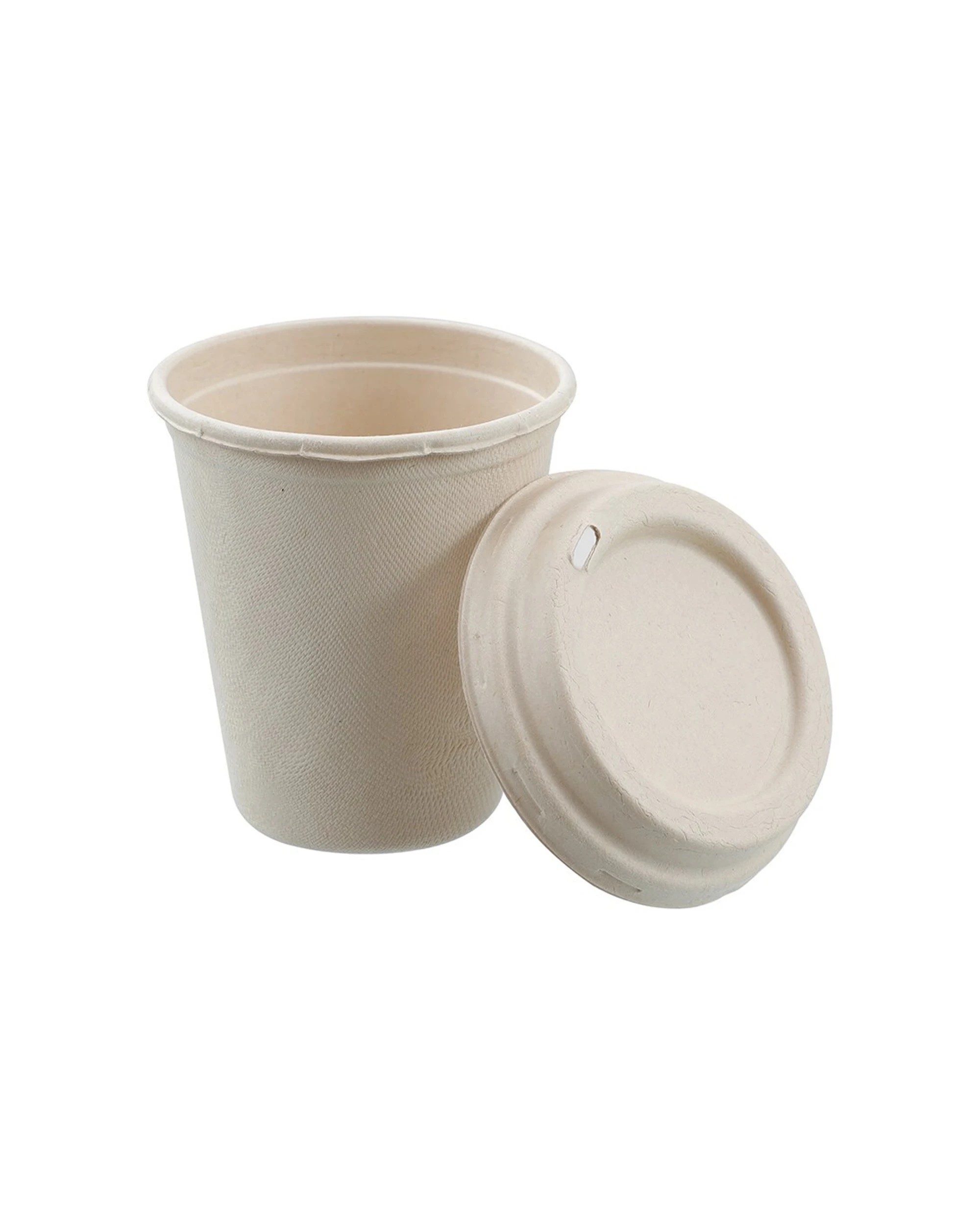 2 12pk Lemon & Lime 350ml Eco Sugarcane Coffee Cup W/ Lid Sip Mug - Assorted, 2 of 5