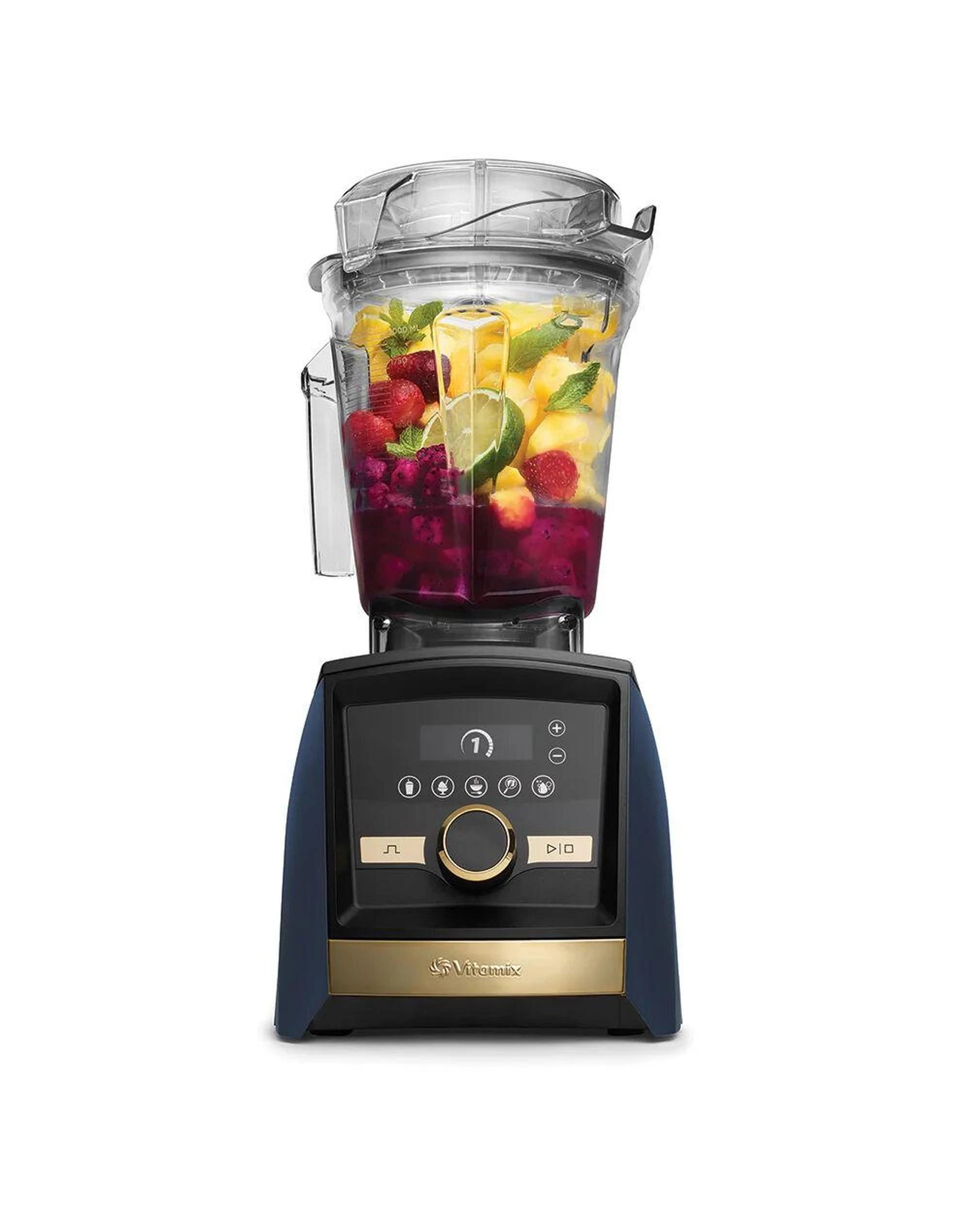 1 Vitamix A3500i Ascent Series Smart Blender Navy With Gold Trim, 1 of 3