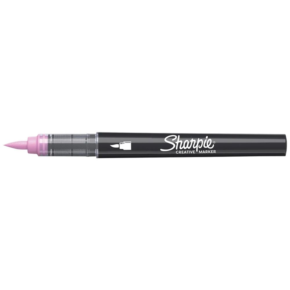 1 Sharpie Creative Acrylic Brush Marker Pink, 1 of 6
